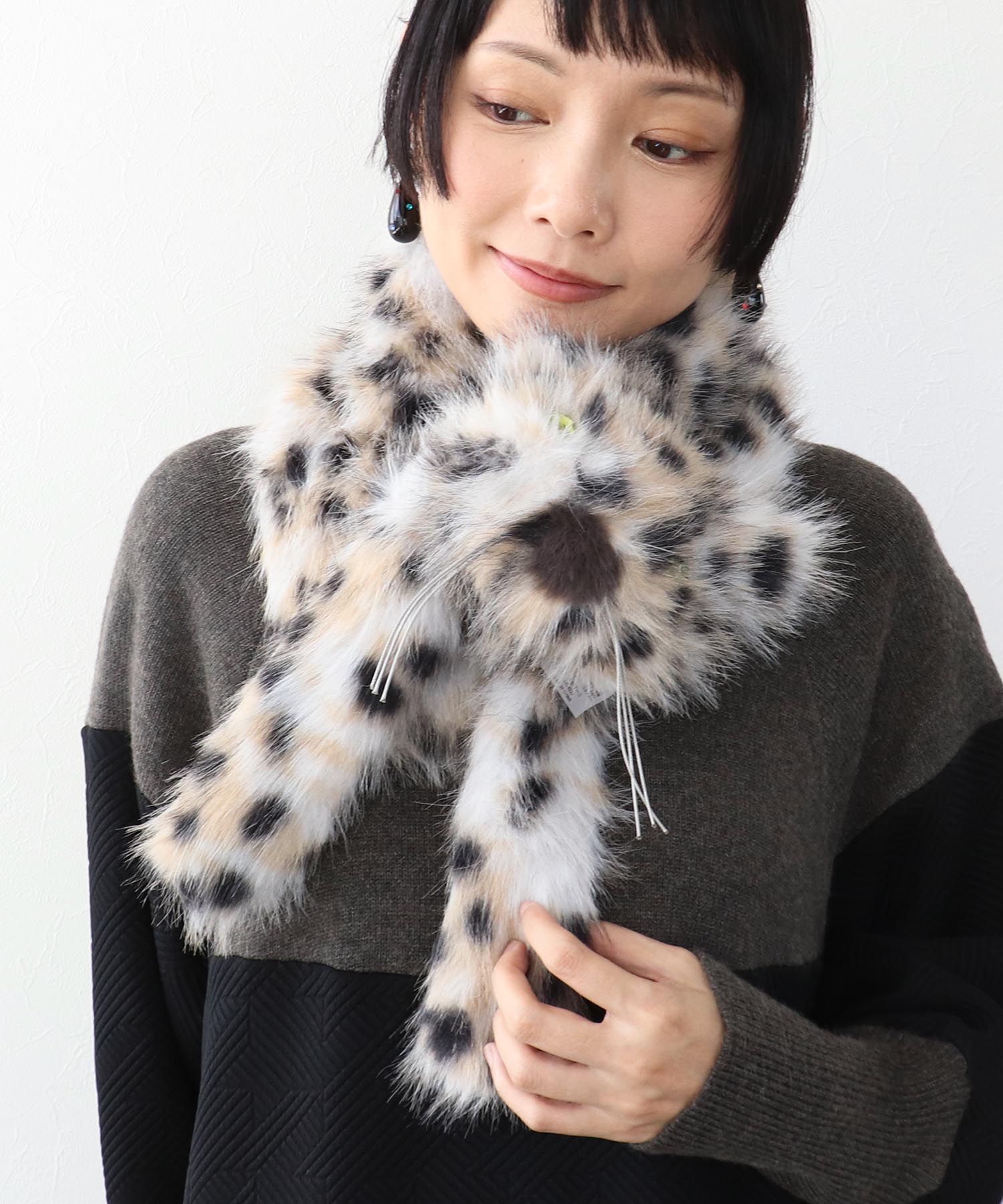 フェイクキャットマフラー