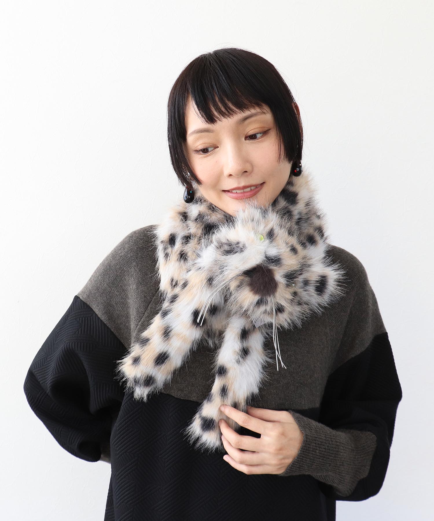 フェイクキャットマフラー
