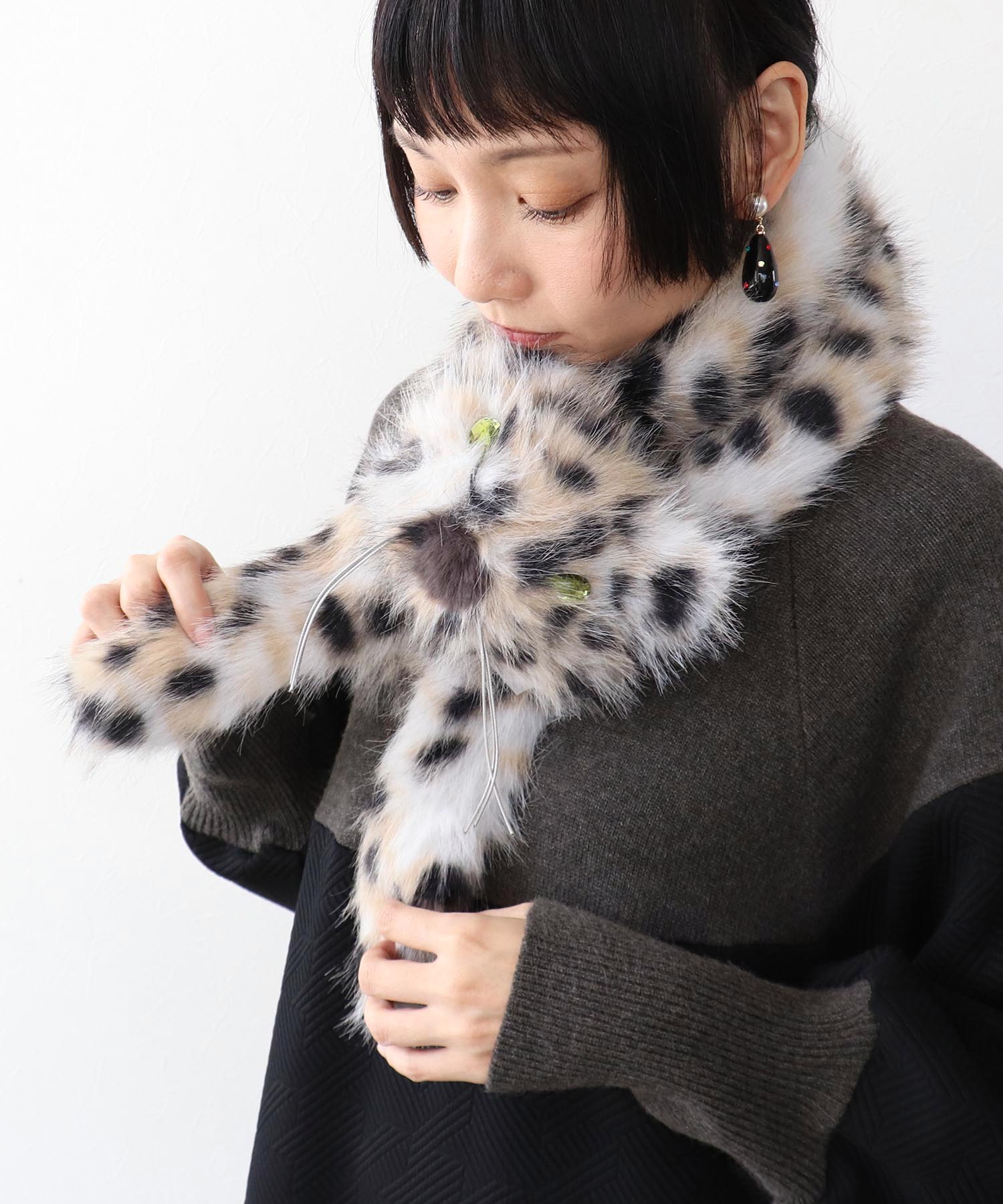 フェイクキャットマフラー