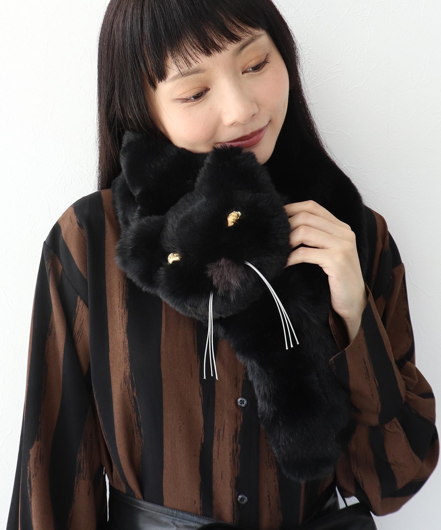 フェイクキャットマフラー