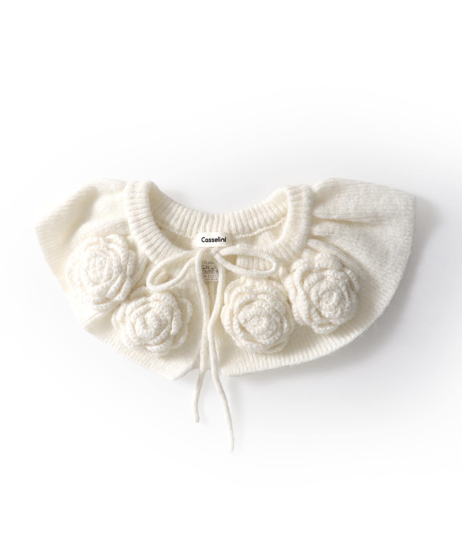 フラワーニットカラー