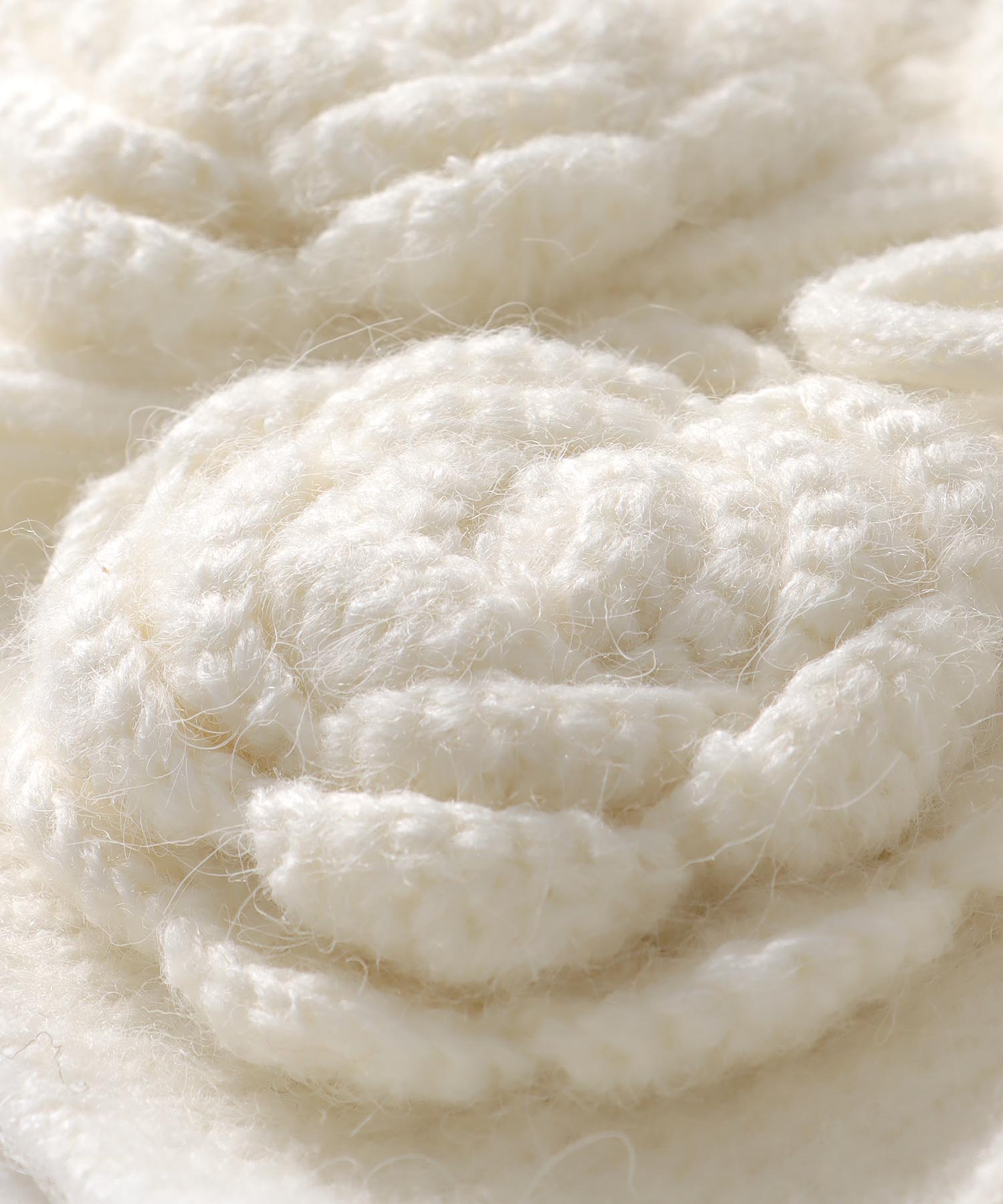 フラワーニットカラー