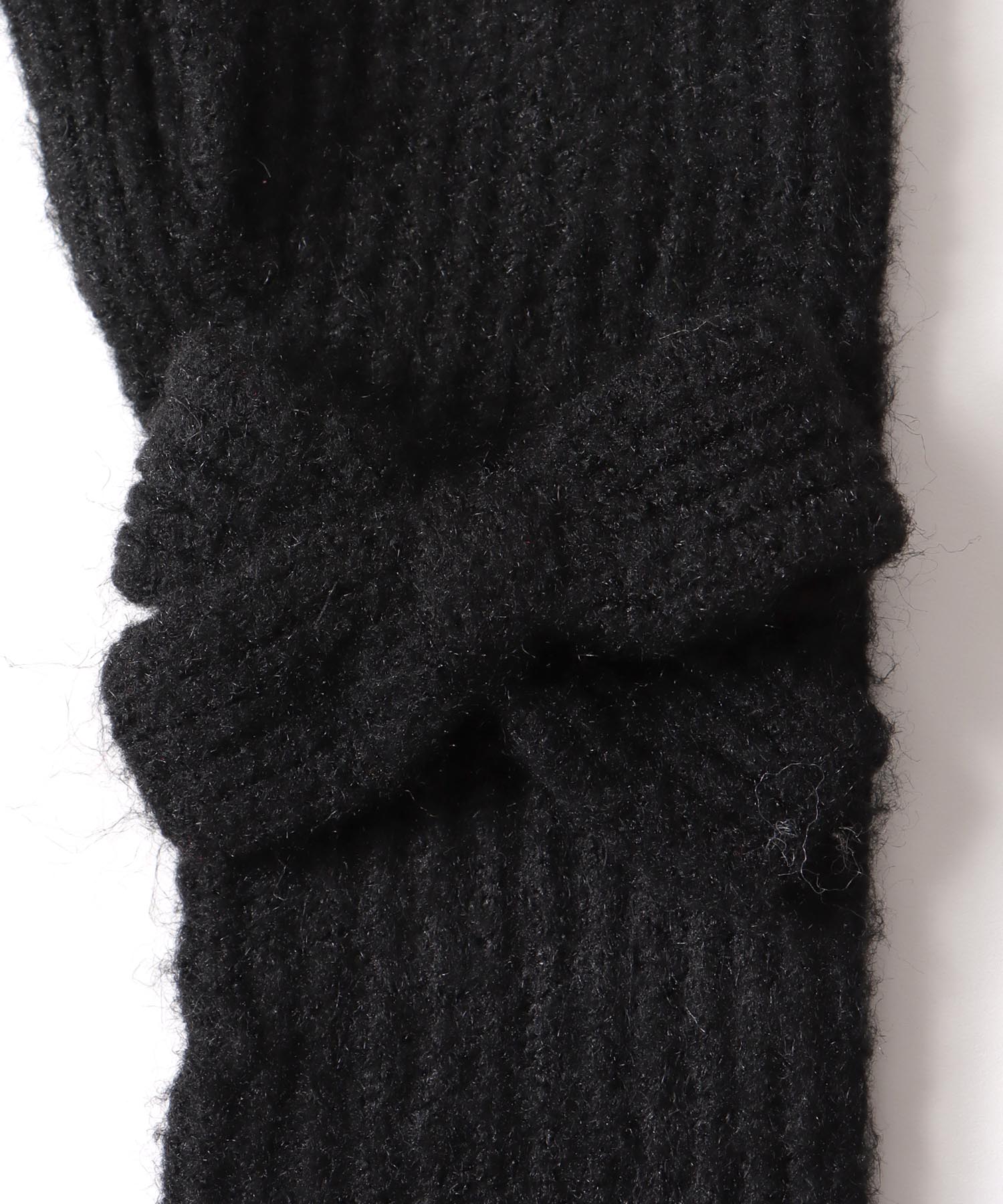 ロングニットリボングローブ