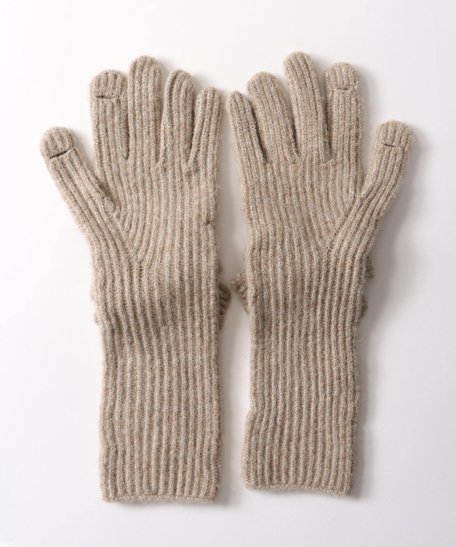 ロングニットリボングローブ