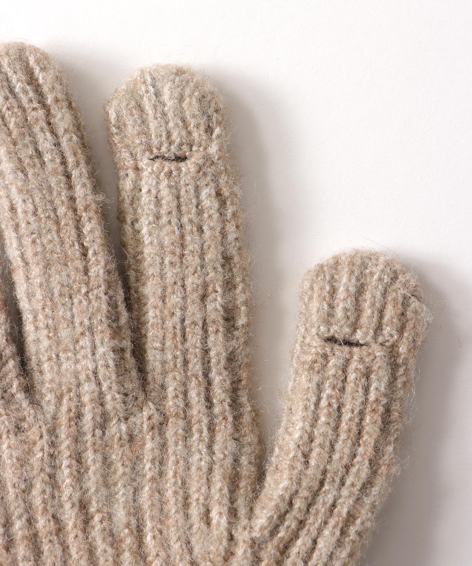 ロングニットリボングローブ