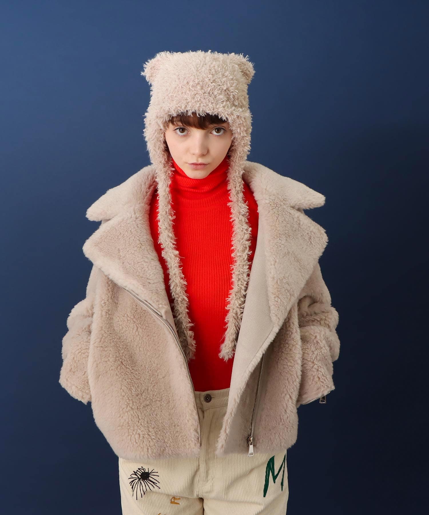 イヤーニット帽