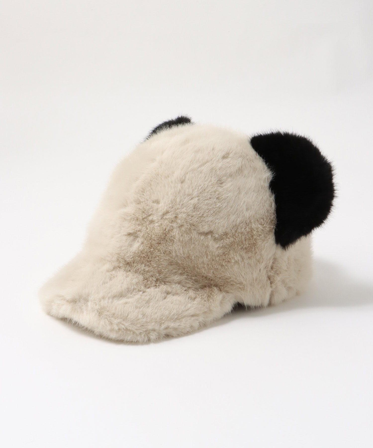 PANDAフェイクファ―CAP