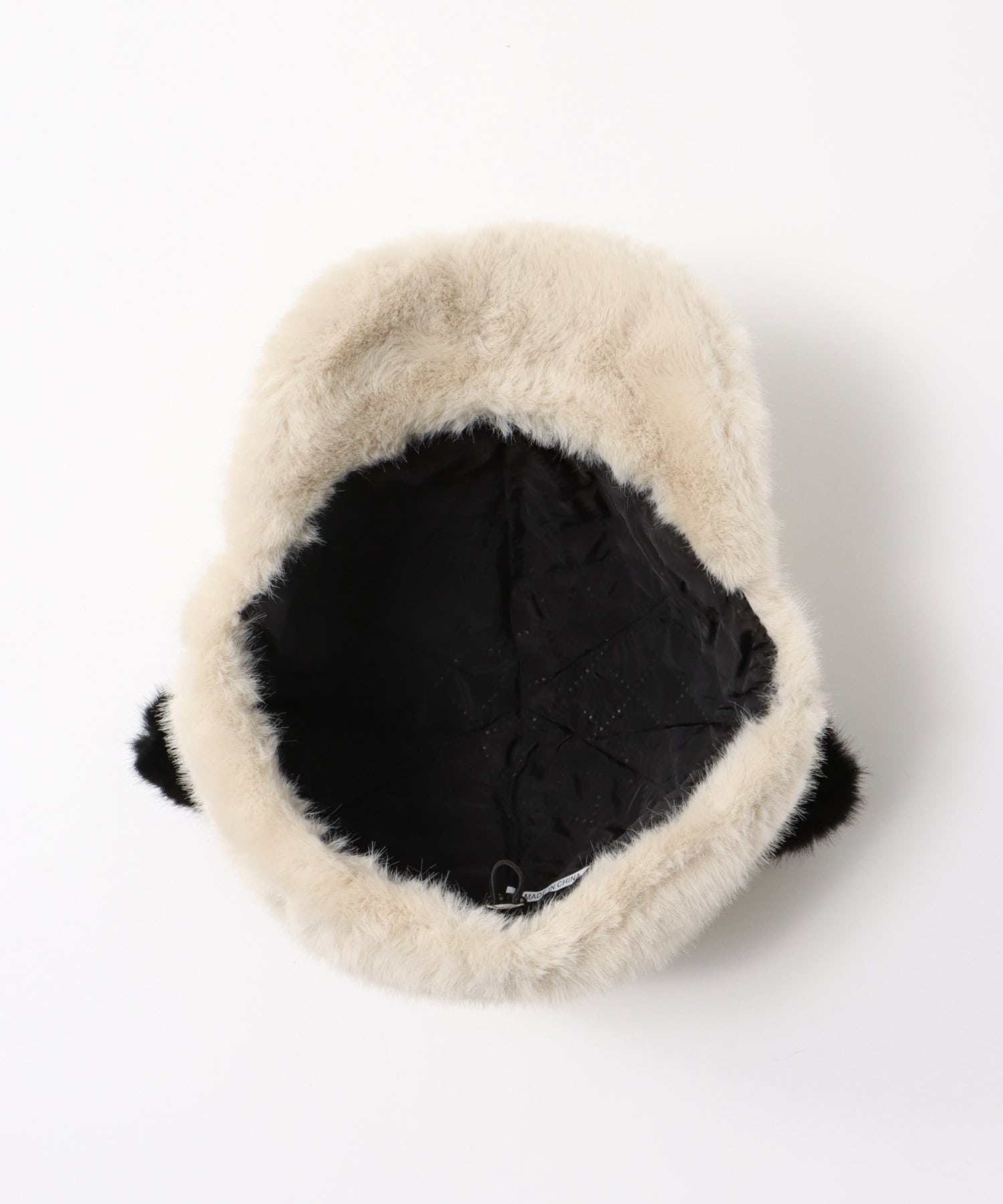 PANDAフェイクファ―CAP
