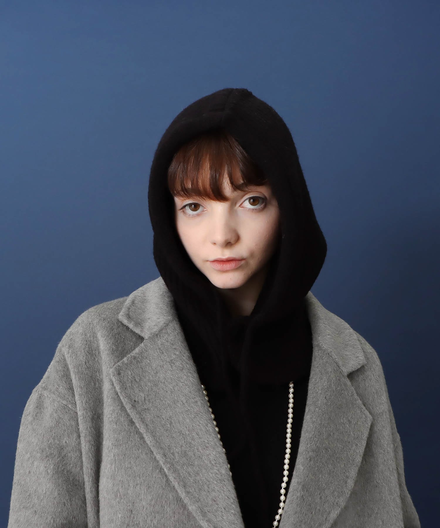 プレーンニットバラクラバ