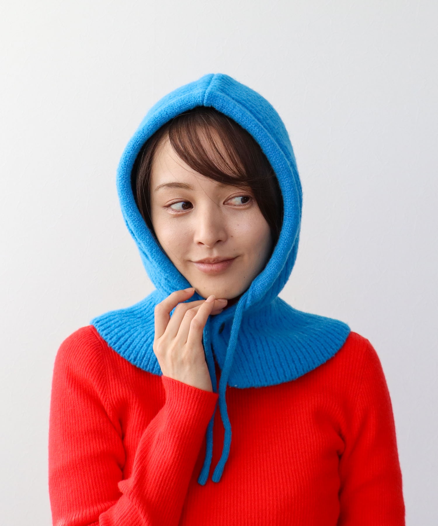 プレーンニットバラクラバ