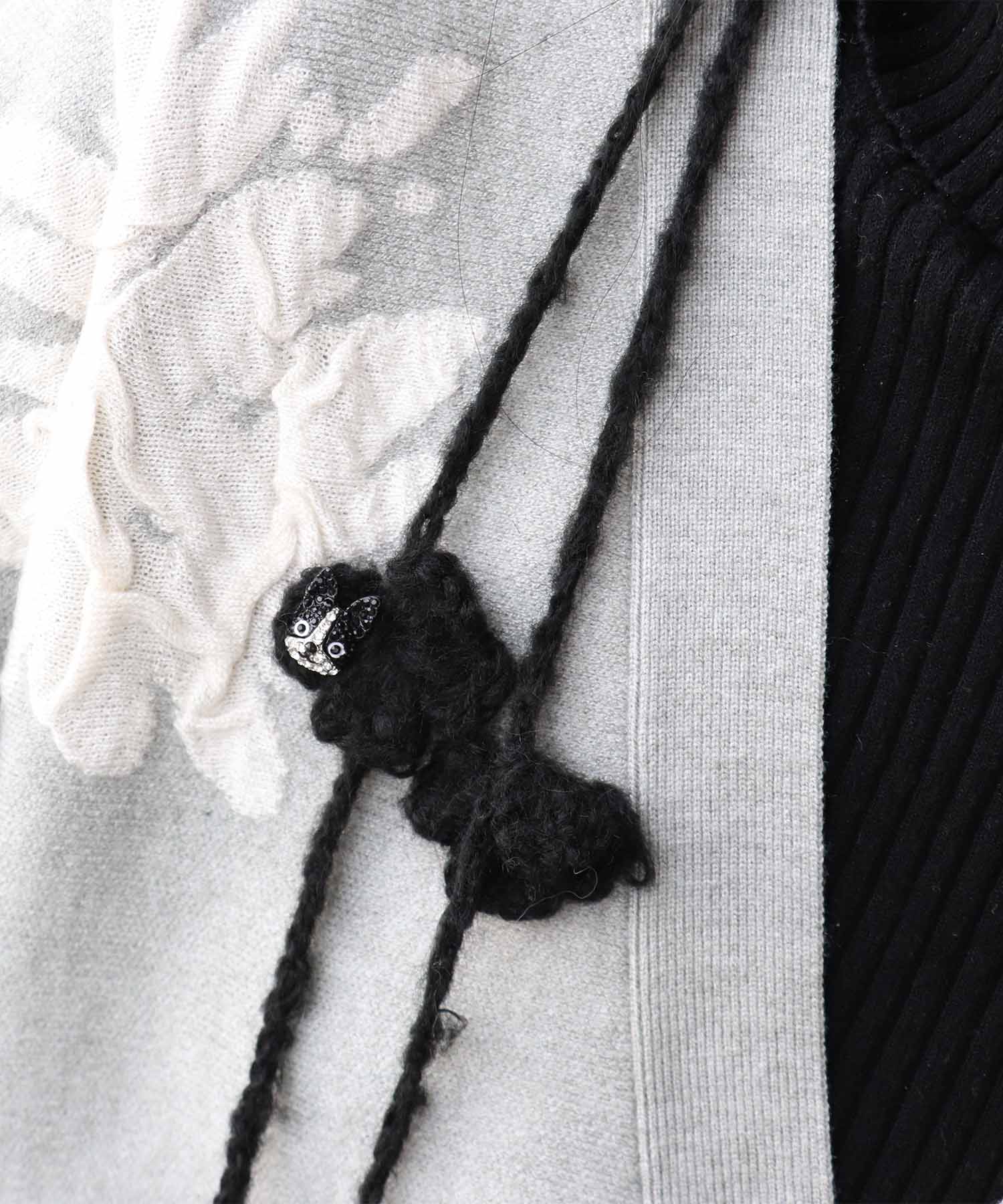 レース編みキャップ