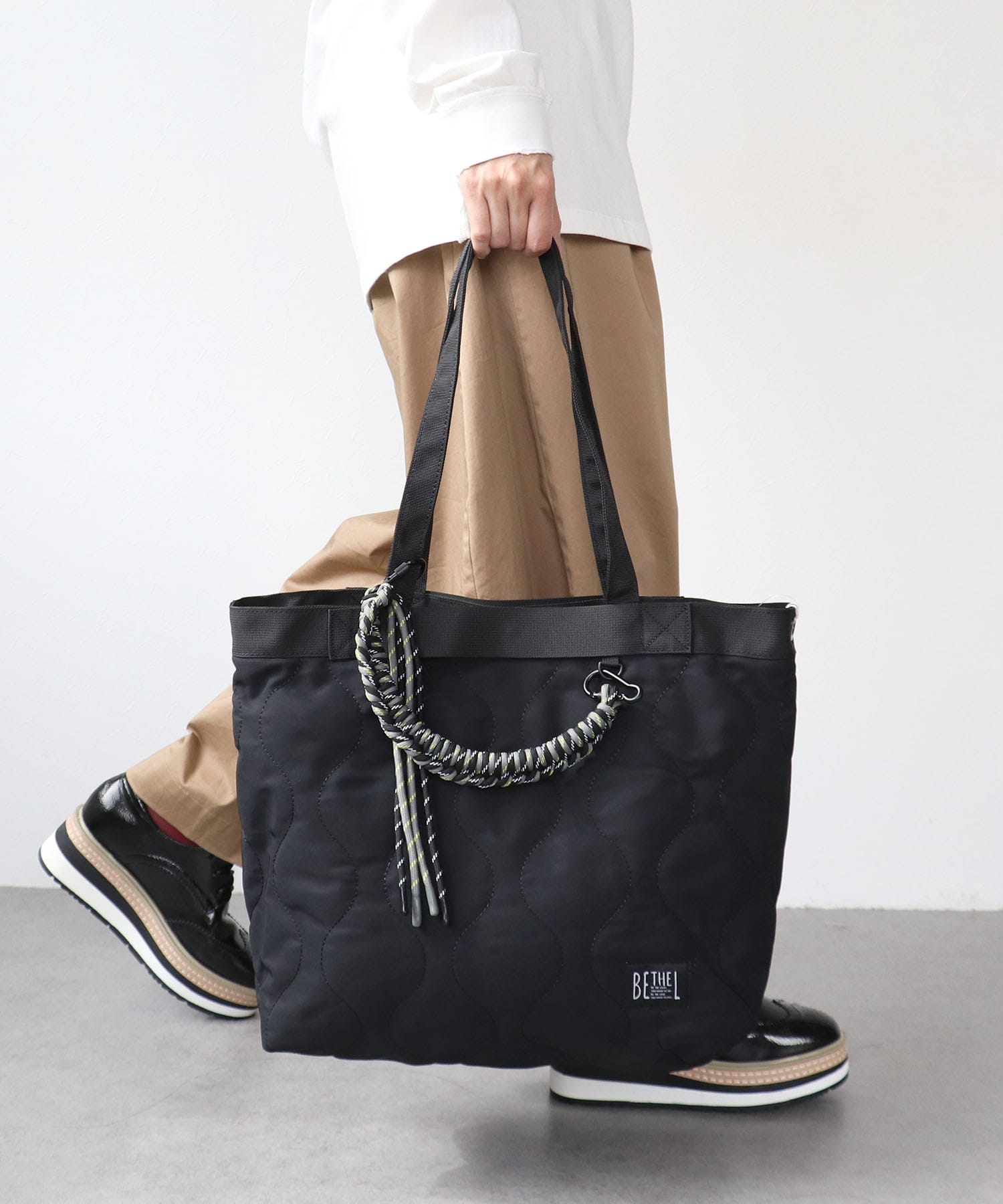 【BETHEL/ベーセル】2-IN-1 TOTE BAG