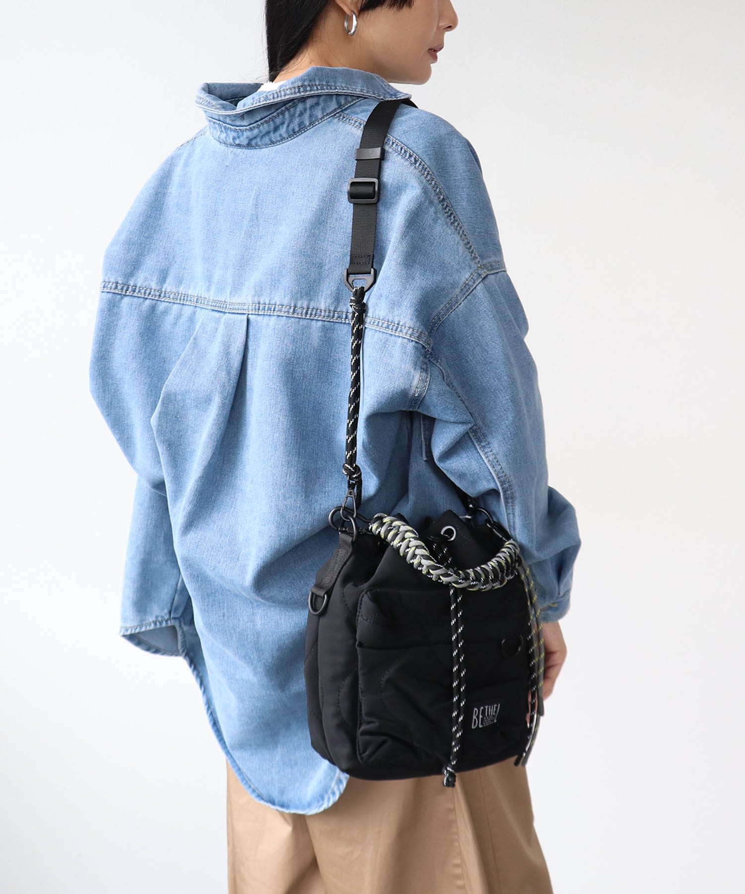 【BETHEL/ベーセル】3WAYS DRAWSTRING BAG