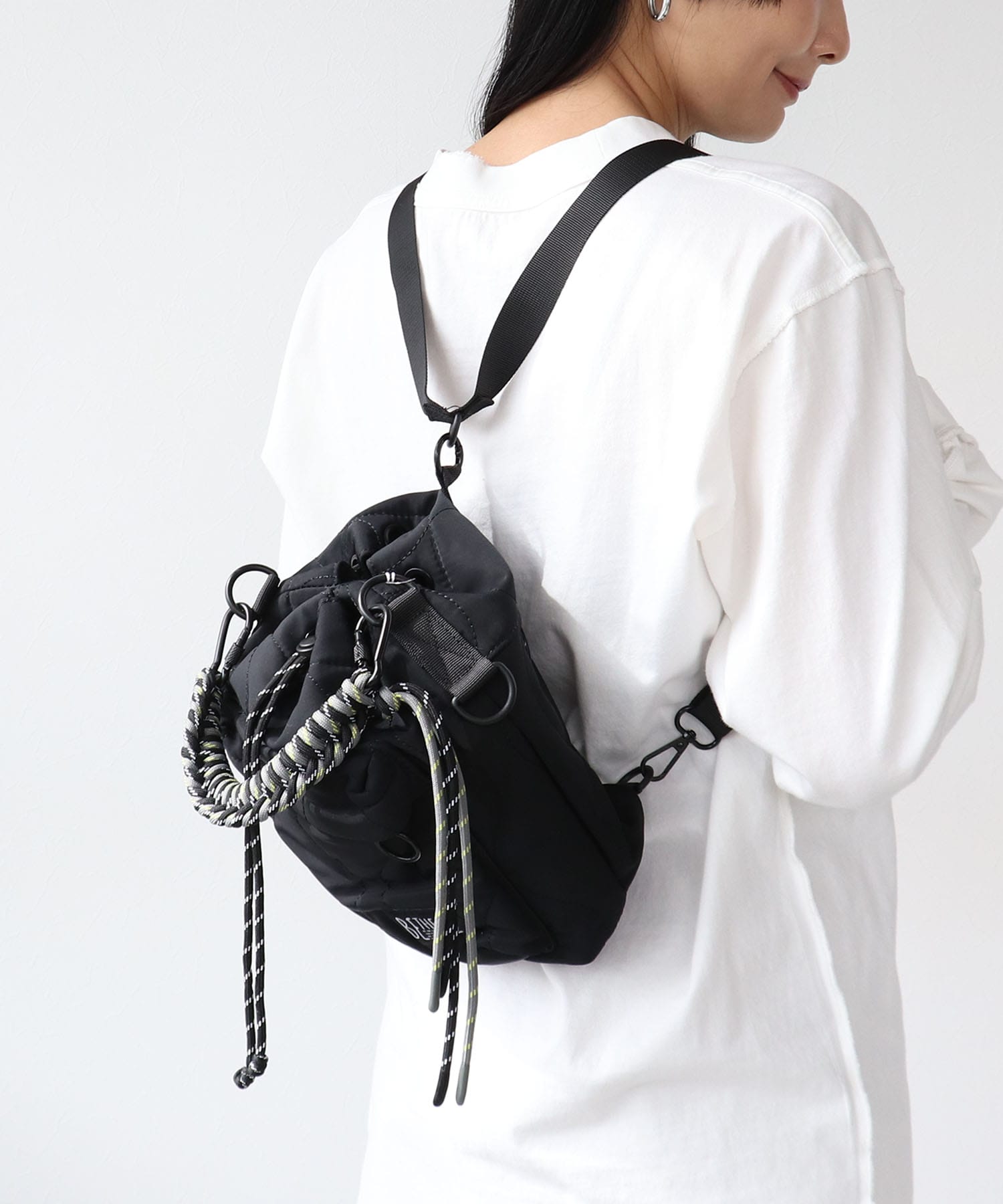 【BETHEL/ベーセル】3WAYS DRAWSTRING BAG