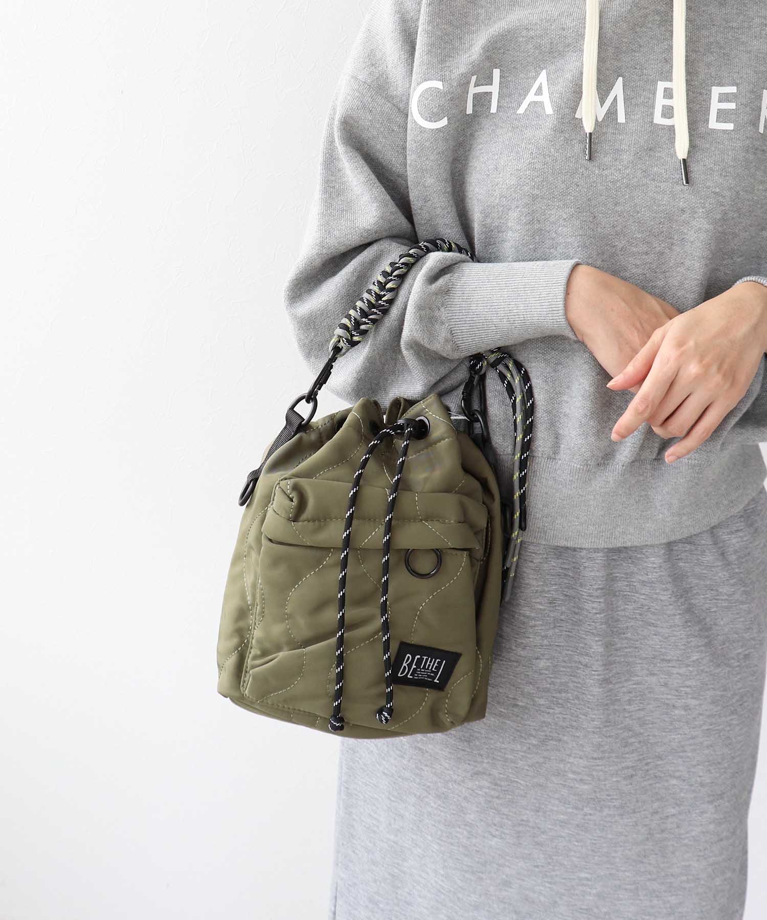 【BETHEL/ベーセル】3WAYS DRAWSTRING BAG