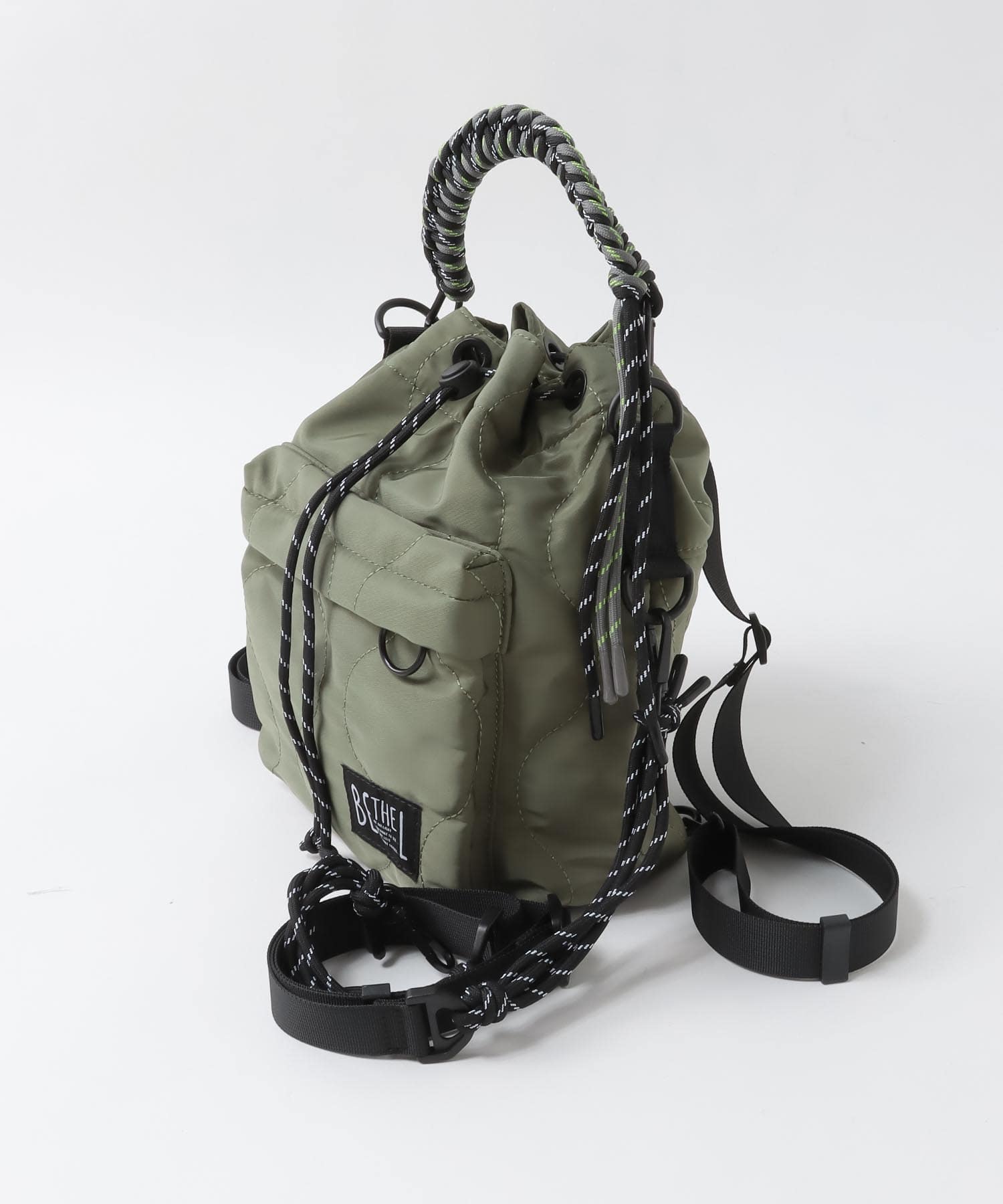 【BETHEL/ベーセル】3WAYS DRAWSTRING BAG