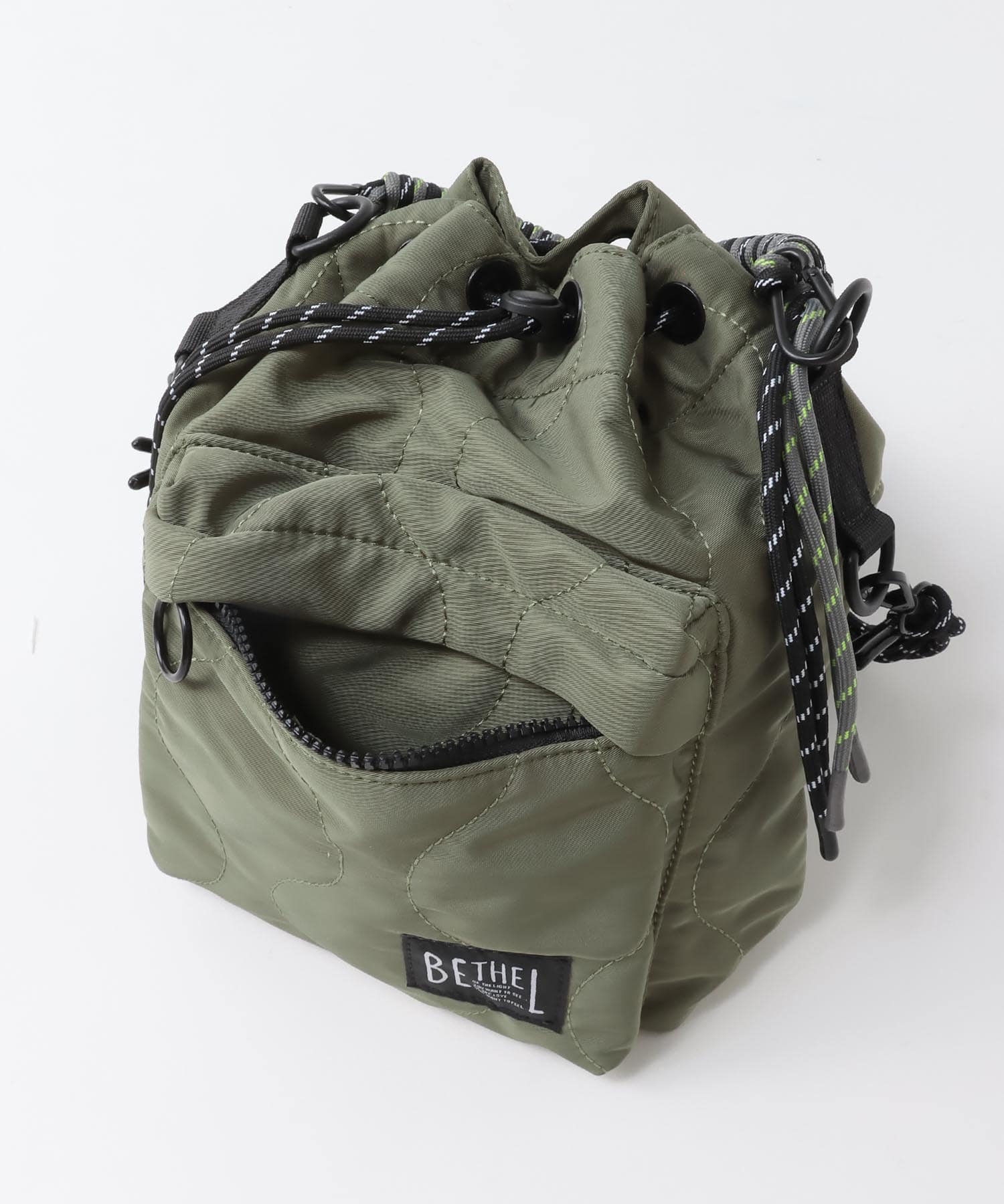 【BETHEL/ベーセル】3WAYS DRAWSTRING BAG