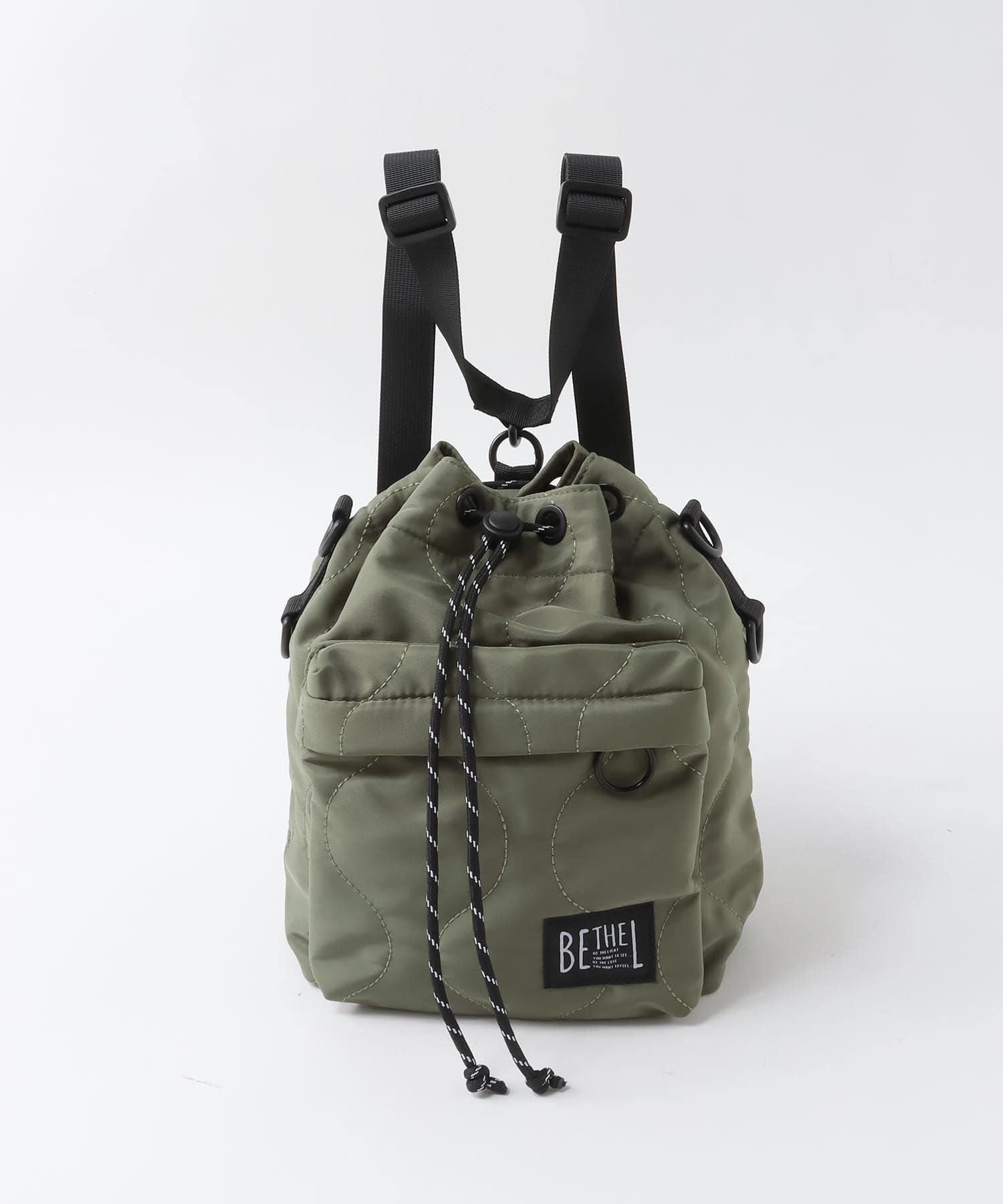 【BETHEL/ベーセル】3WAYS DRAWSTRING BAG