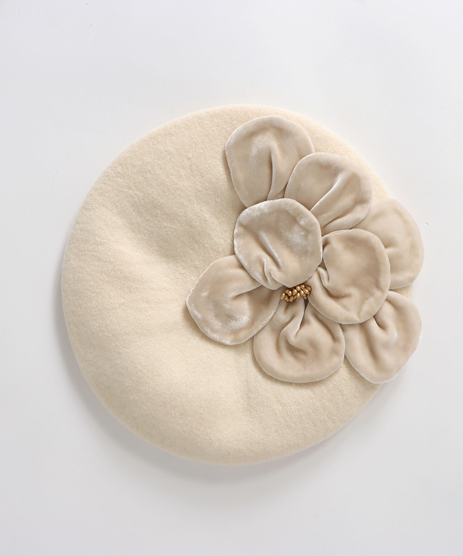 ＜一部店舗・WEB限定＞花びらベレー