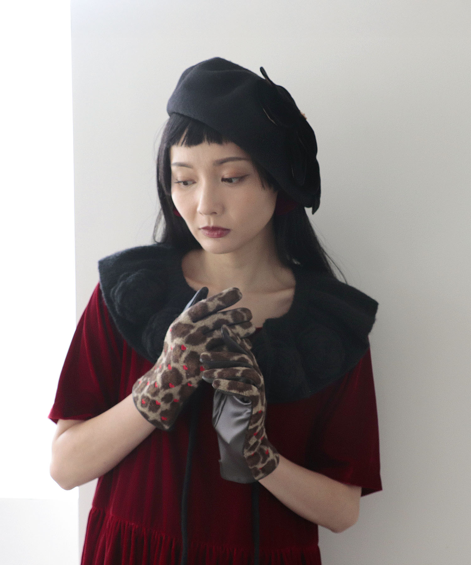＜一部店舗・WEB限定＞花びらベレー