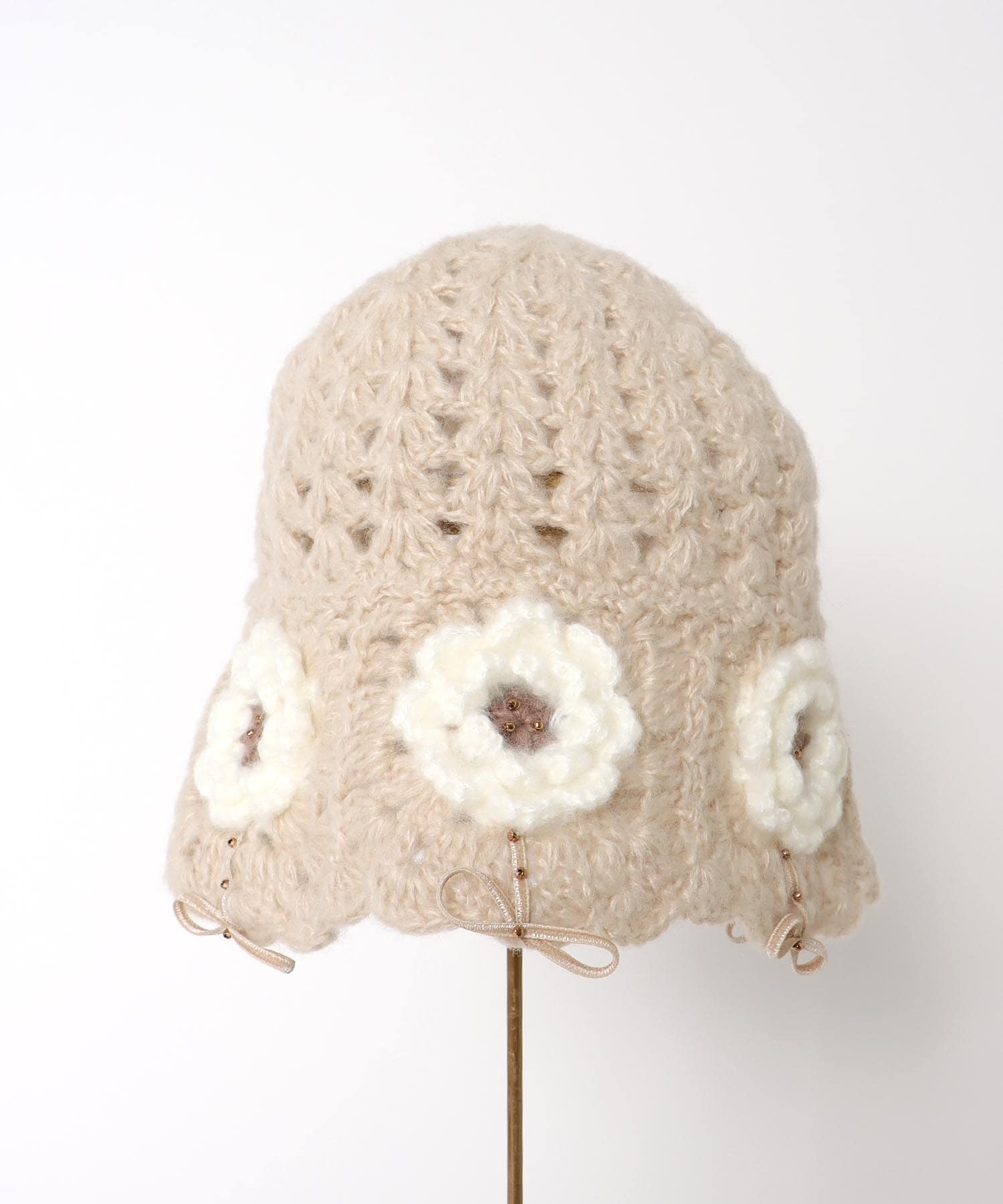 《WEB先行発売》ハナハナニットキャップ