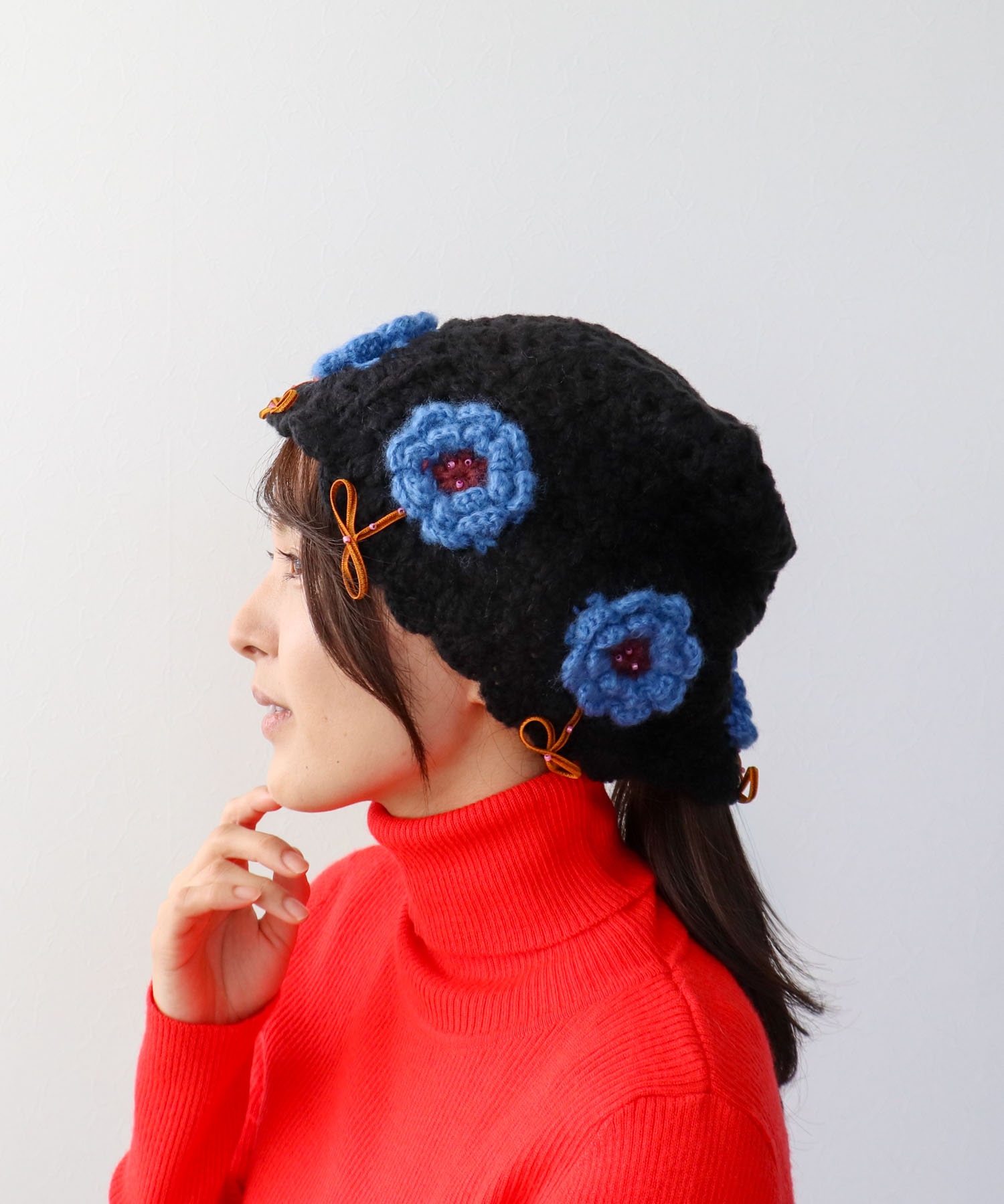 《WEB先行発売》ハナハナニットキャップ