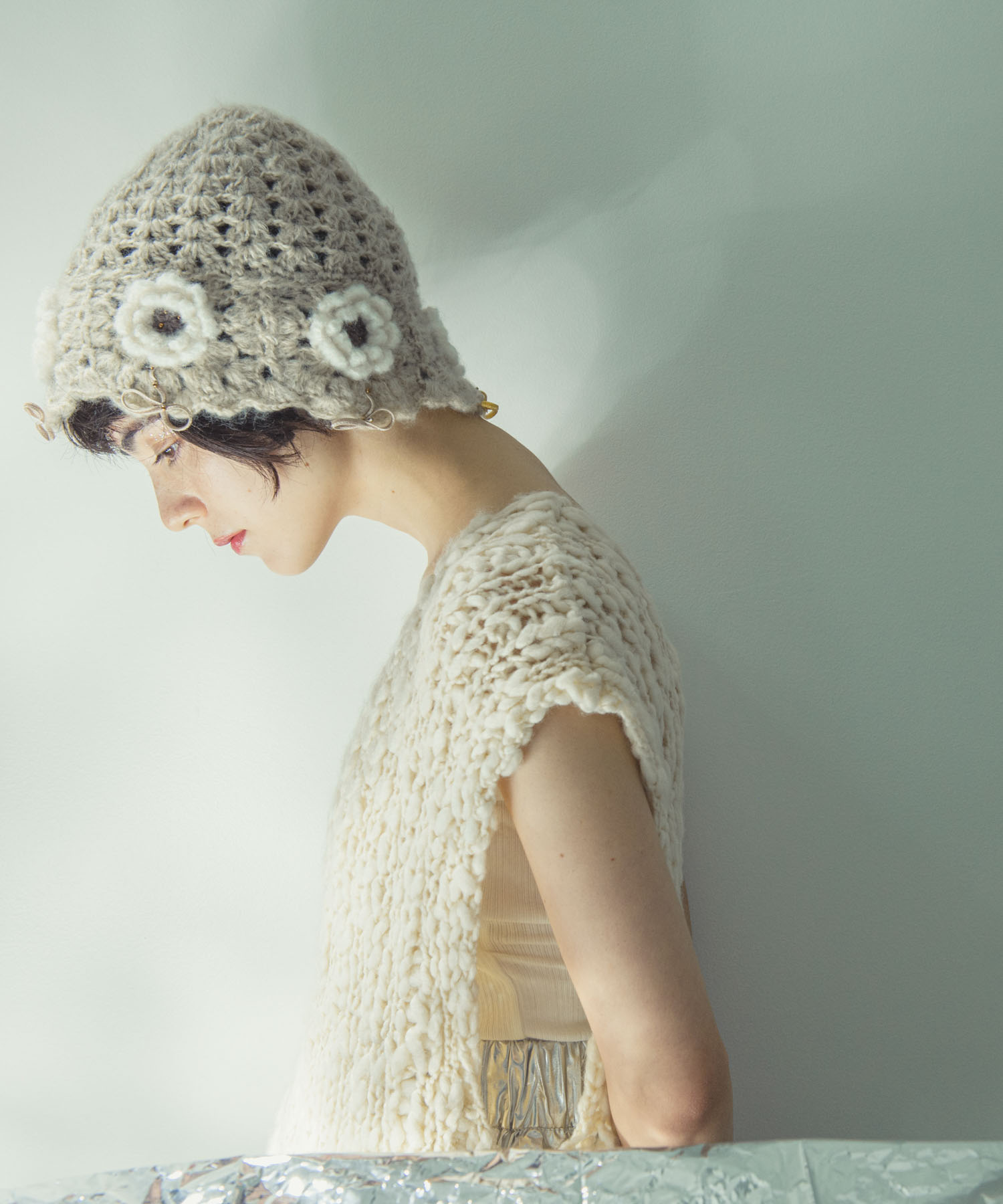 《WEB先行発売》ハナハナニットキャップ