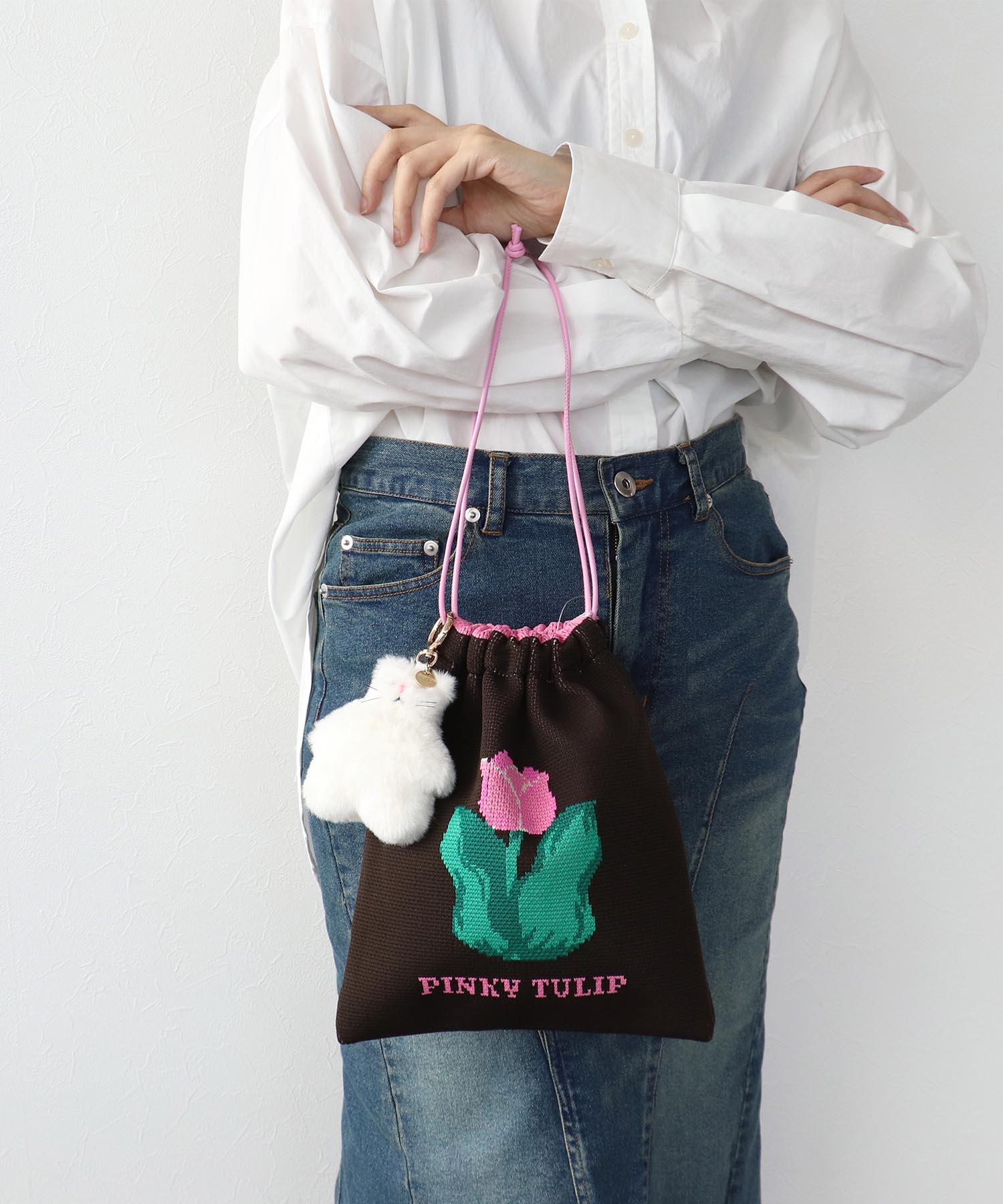 【JOliJOli】FTジャガード巾着