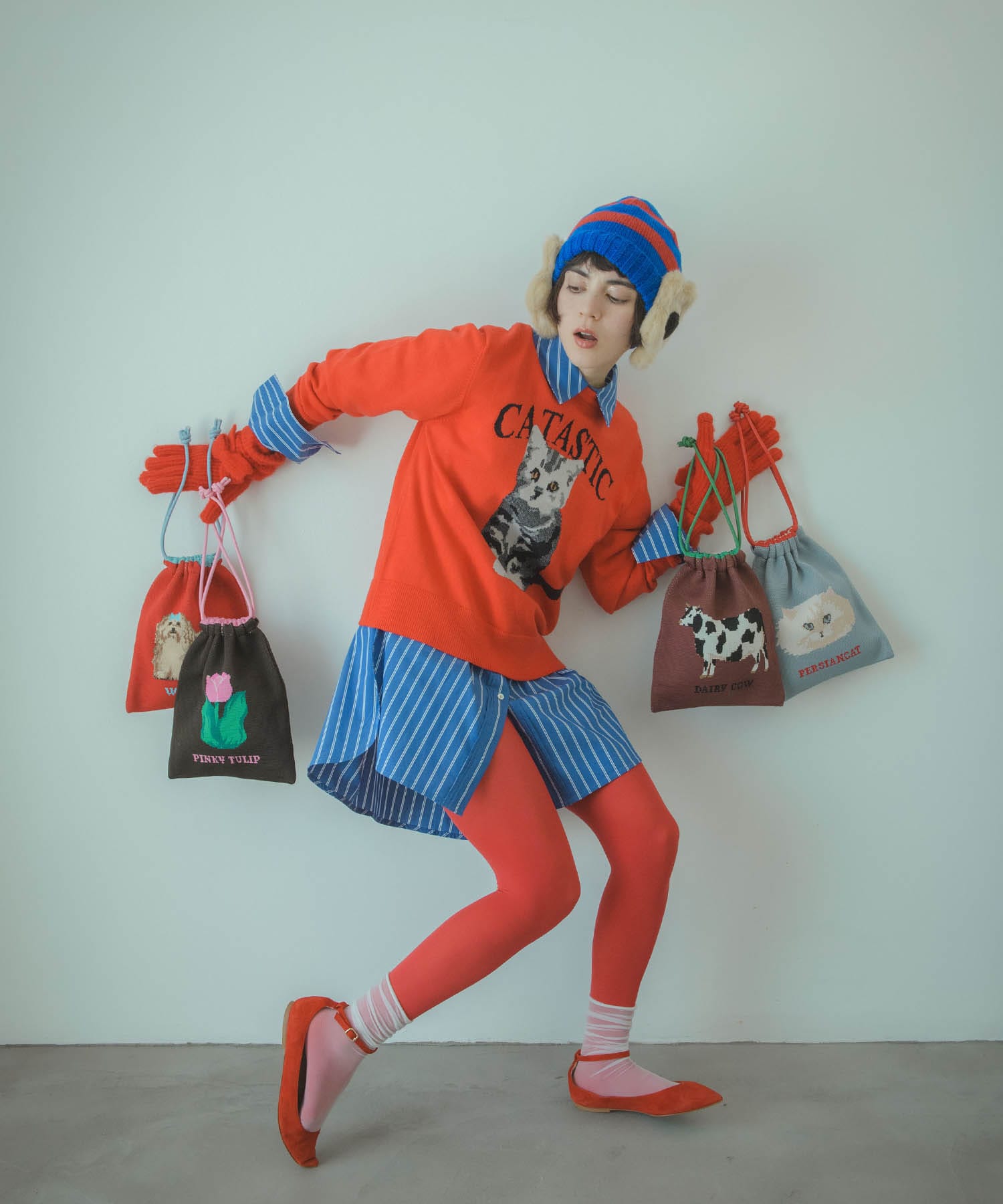 【JOliJOli】FTジャガード巾着