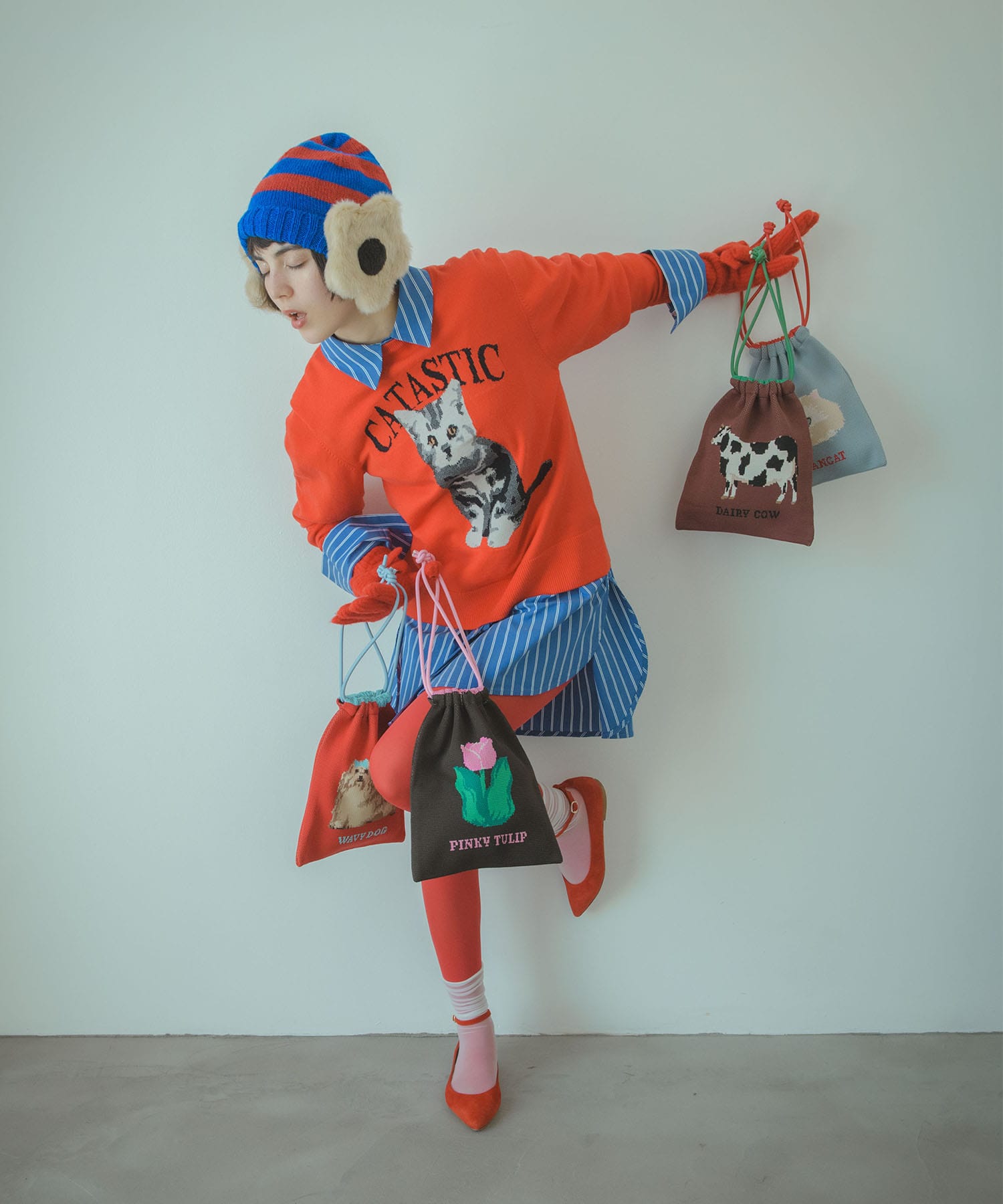 【JOliJOli】FTジャガード巾着