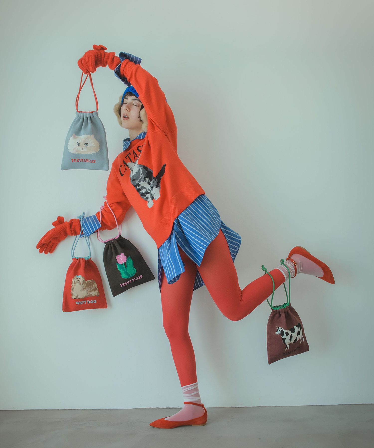 【JOliJOli】FTジャガード巾着