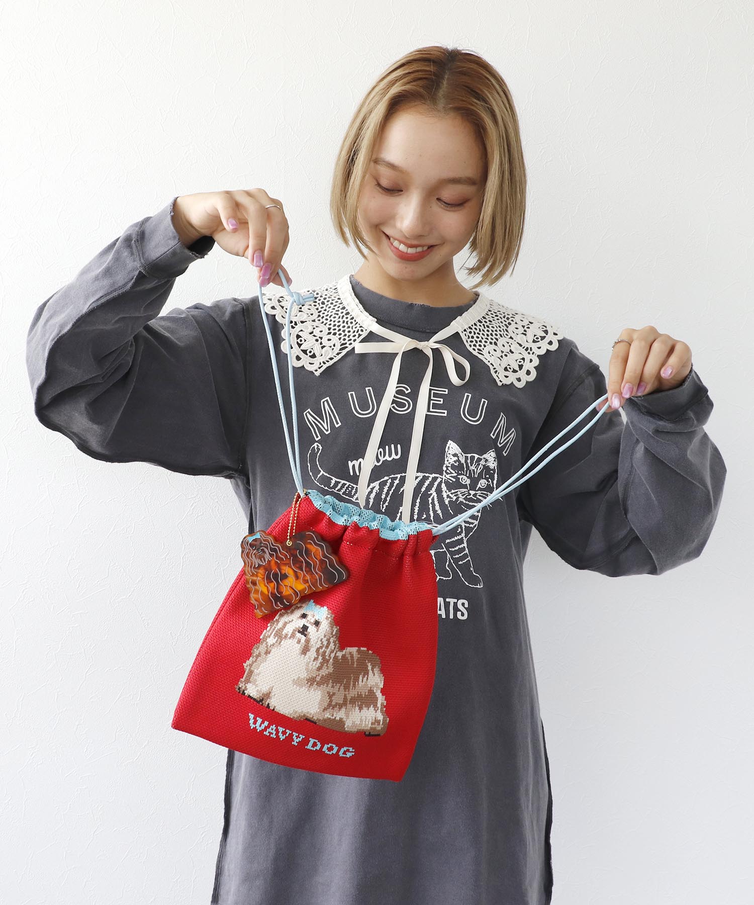 【JOliJOli】FTジャガード巾着