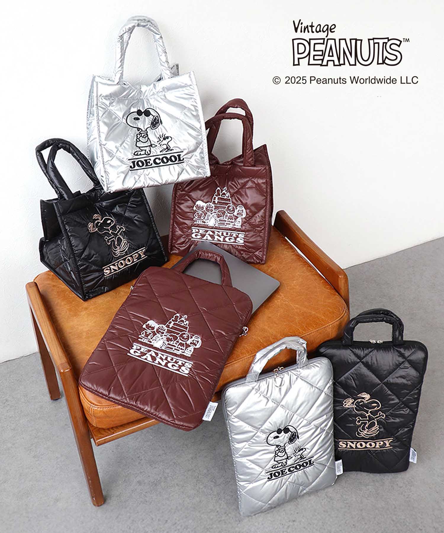 PEANUTS／パフィースリーブトート