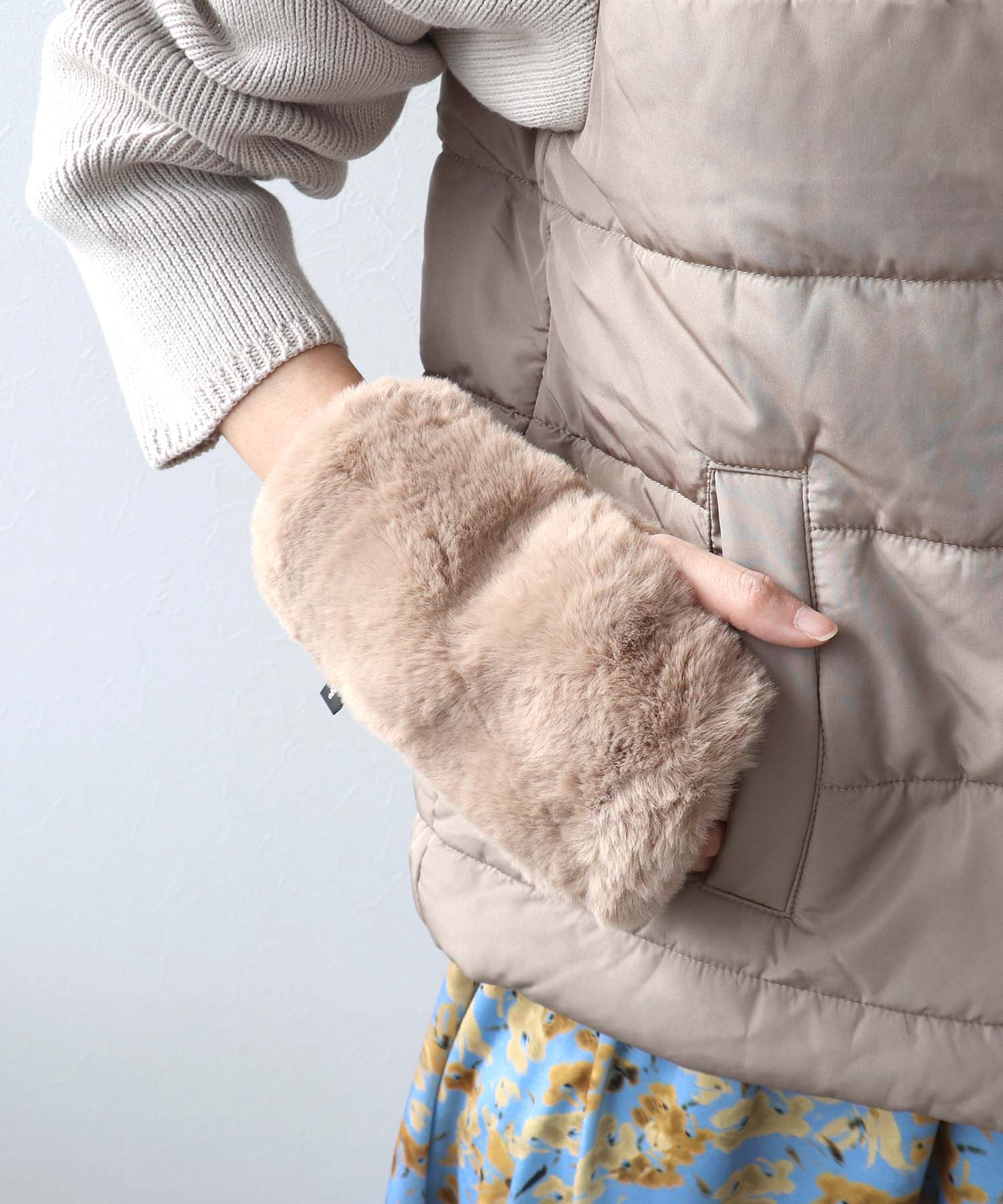 フラッフィーハンドウォーマー