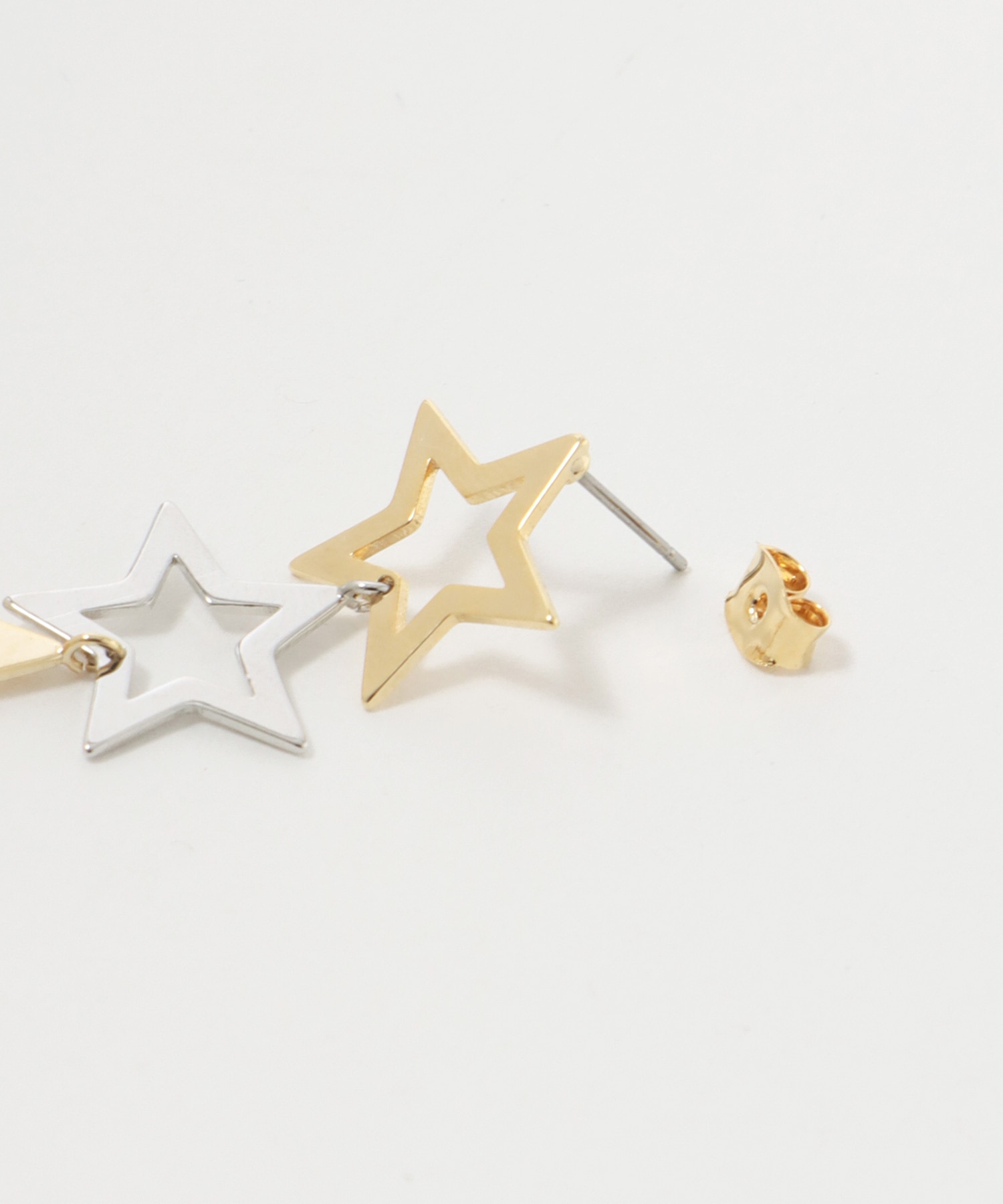 コンビスターフレームピアス
