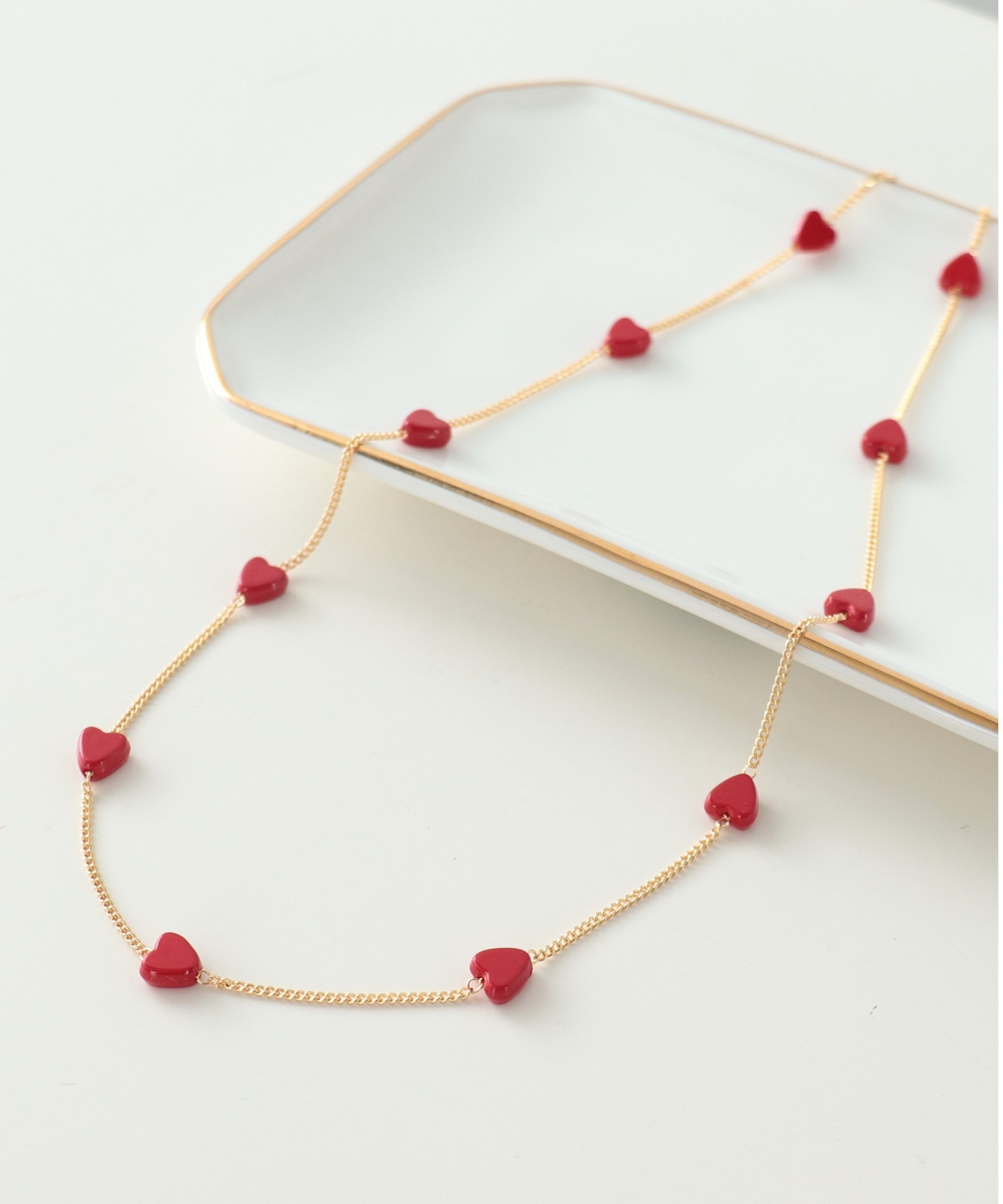 ハートステーションネックレス