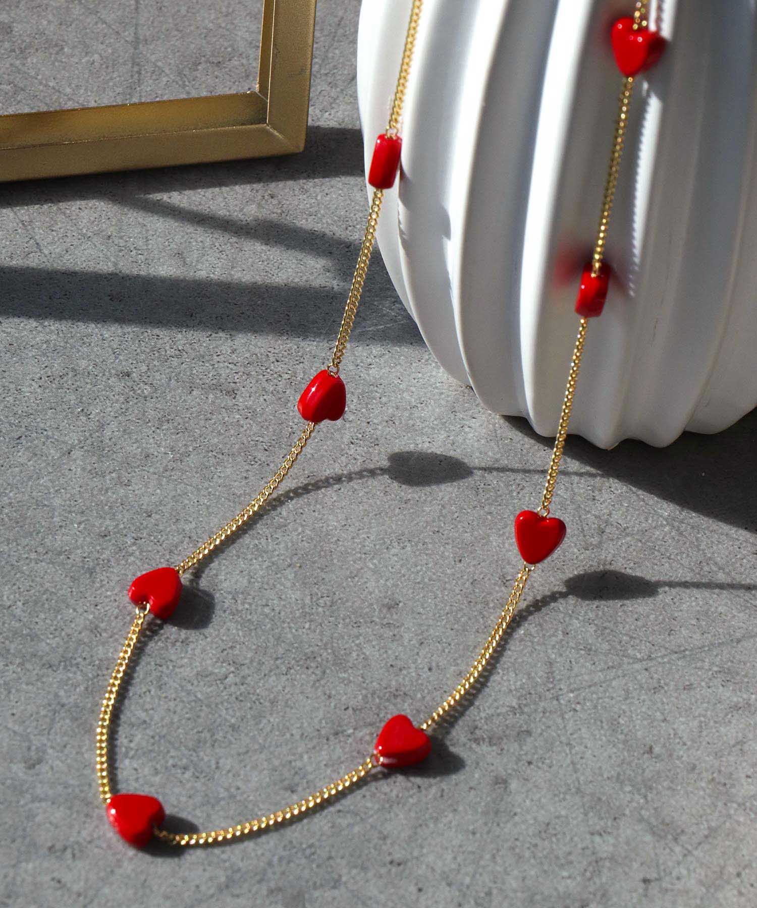 ハートステーションネックレス