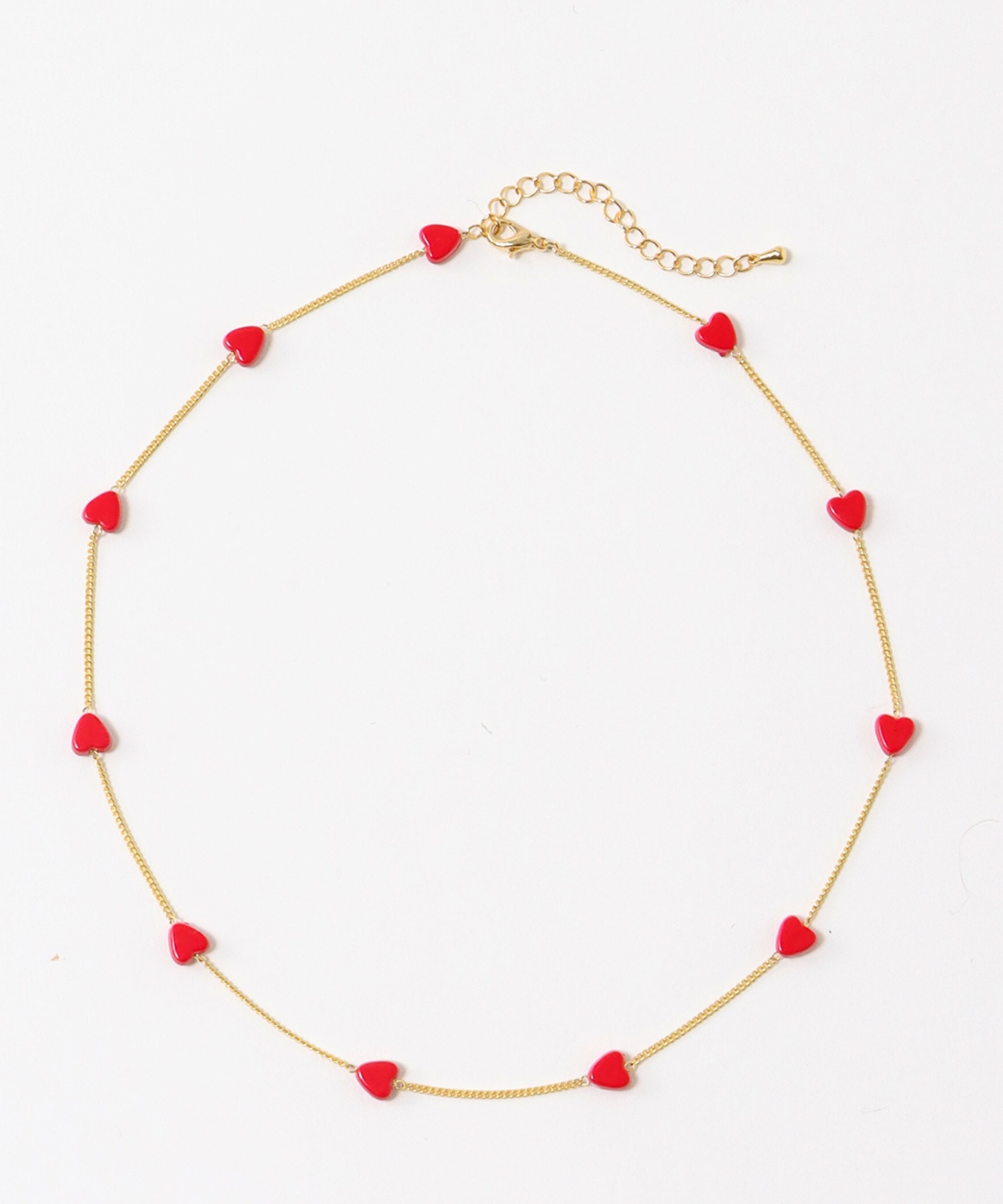 ハートステーションネックレス