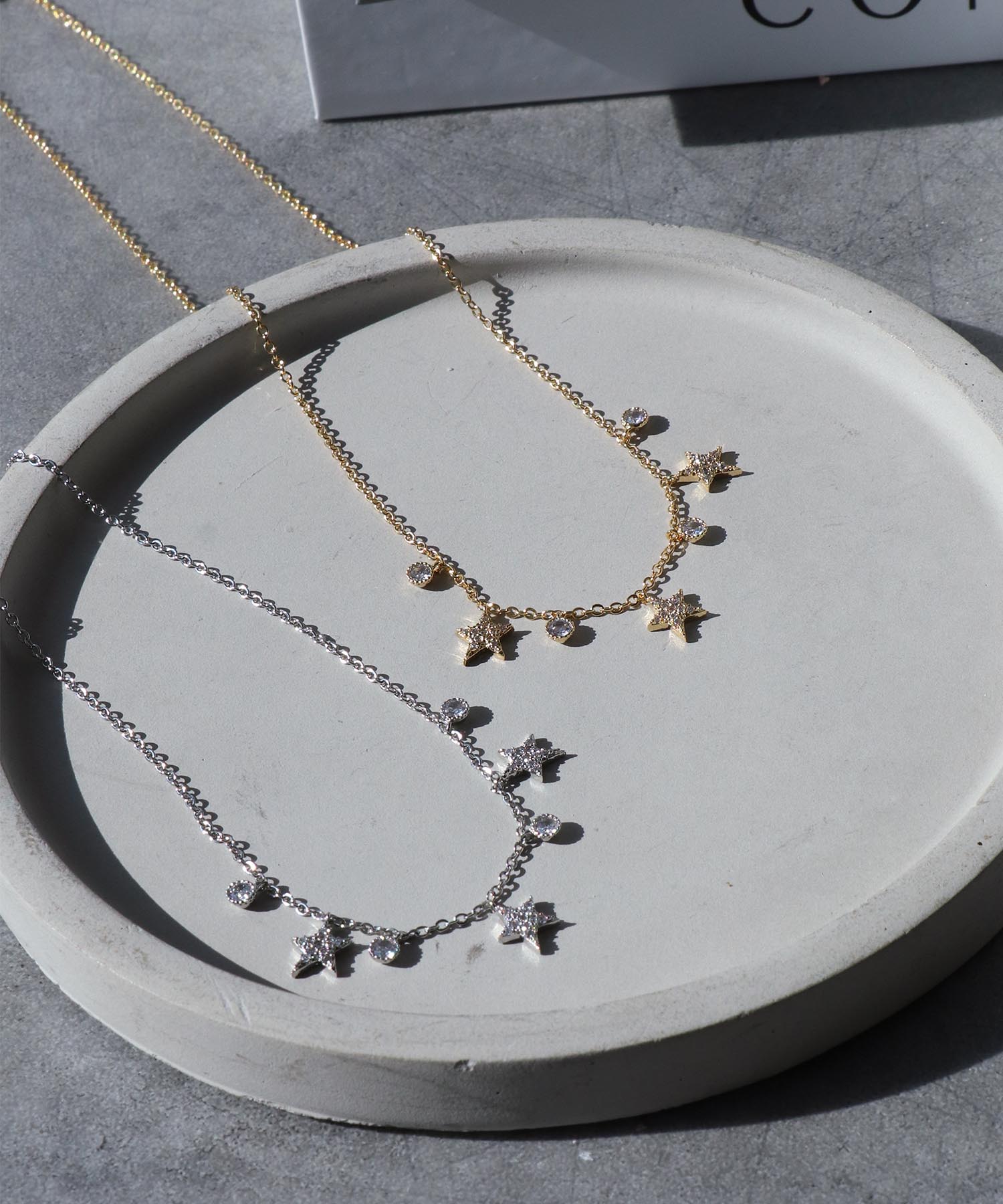 トリプルスターネックレス