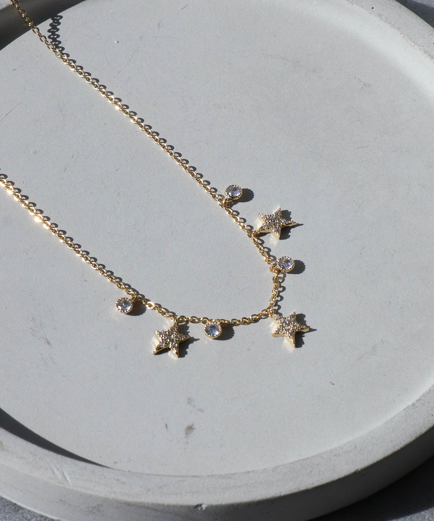 トリプルスターネックレス