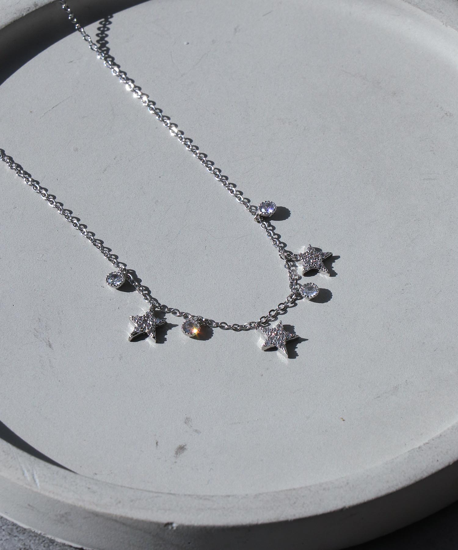 トリプルスターネックレス