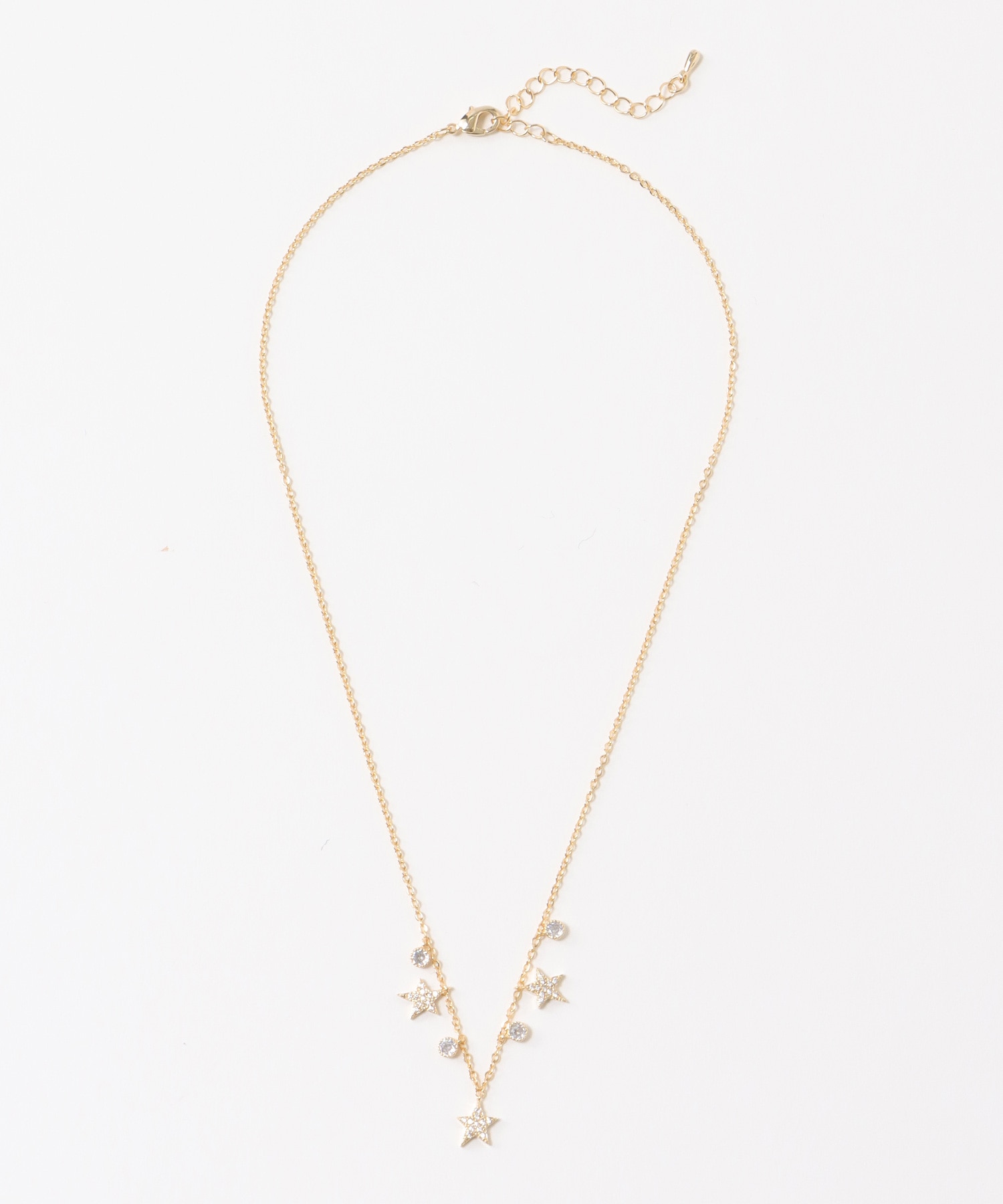 トリプルスターネックレス