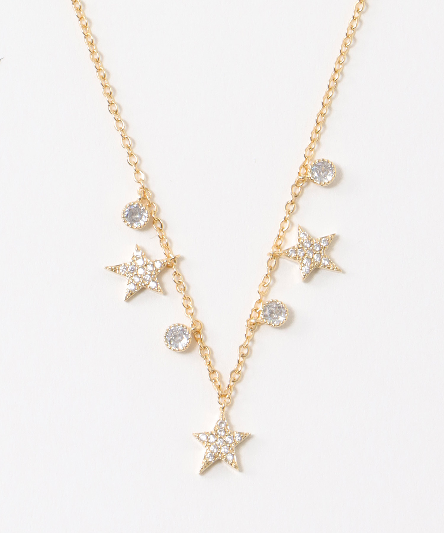 トリプルスターネックレス