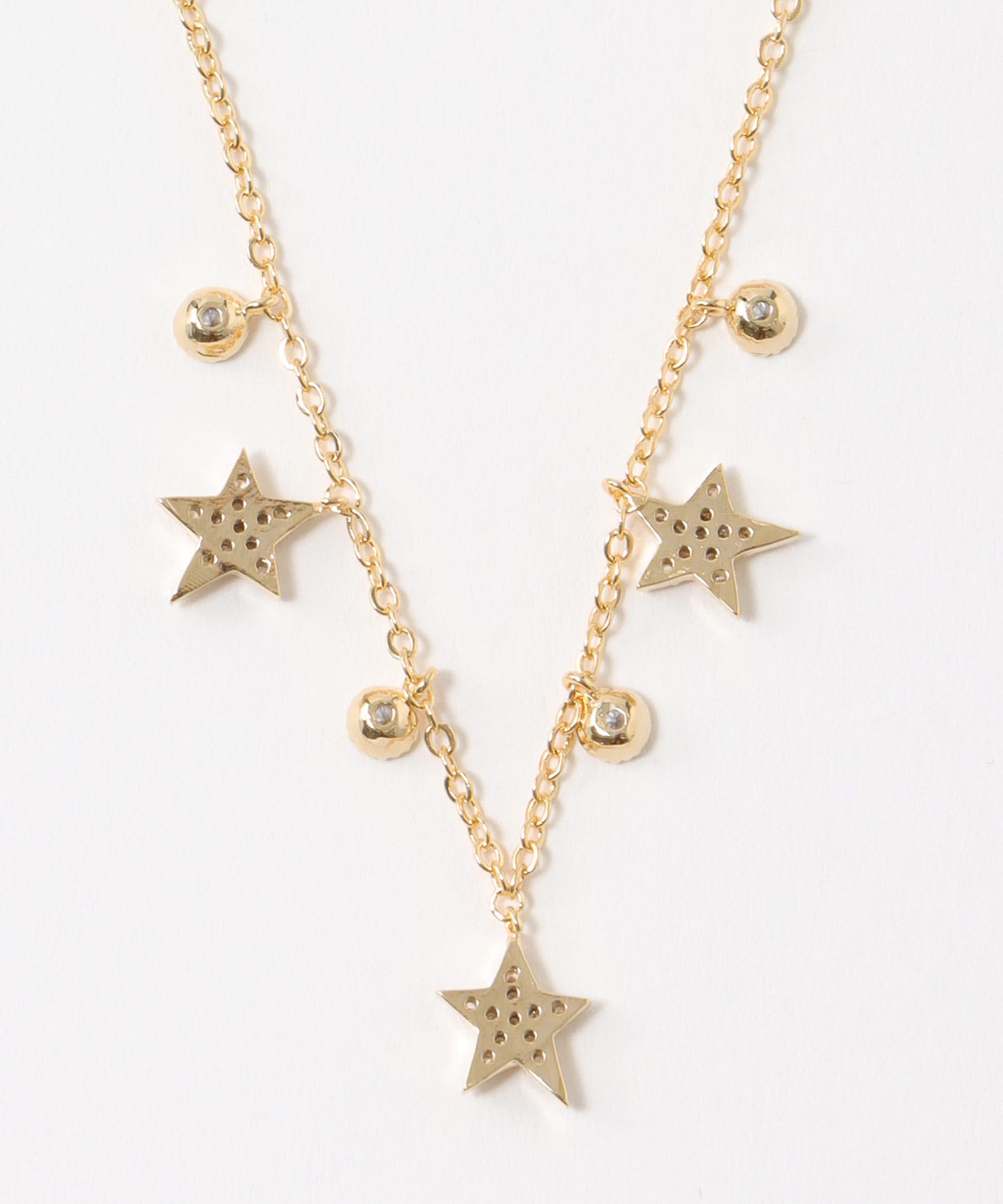 トリプルスターネックレス