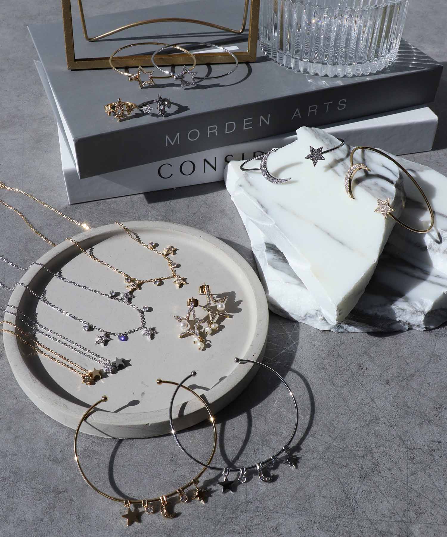 ダブルスターネックレス