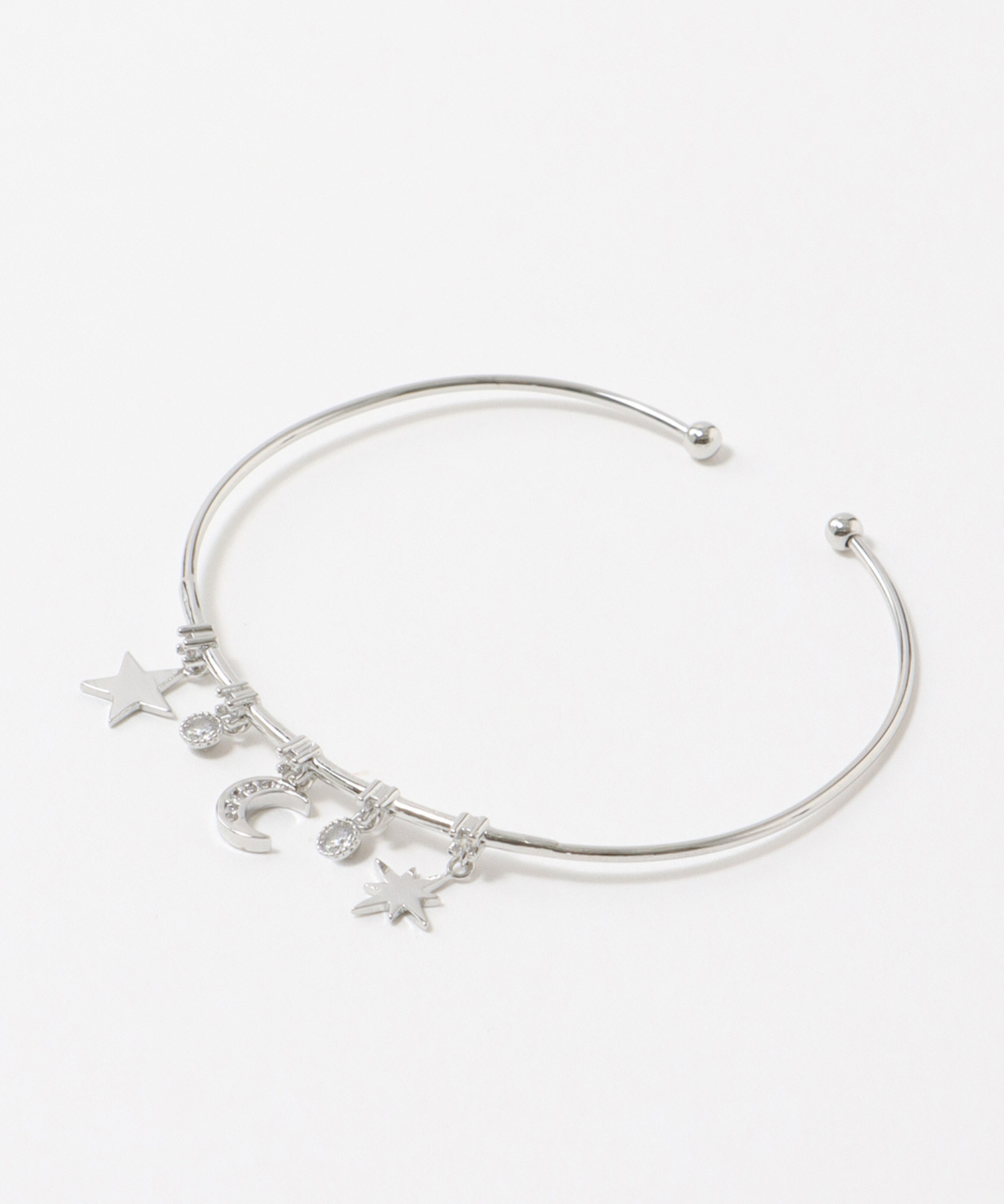 星月チャームバングル