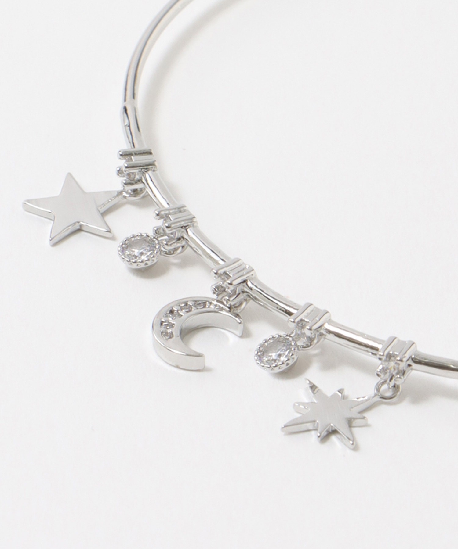 星月チャームバングル