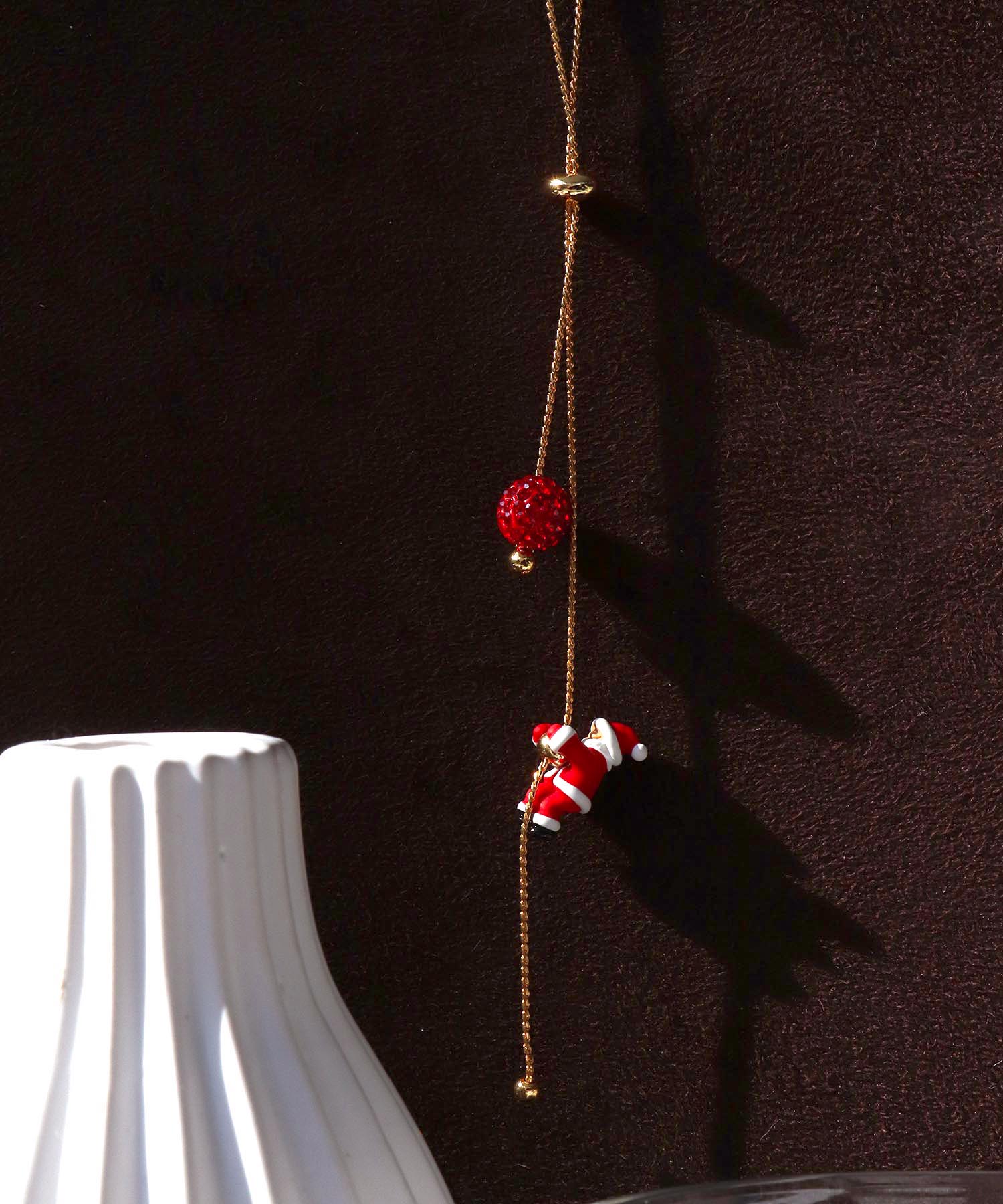 サアンタクローススライドネックレス