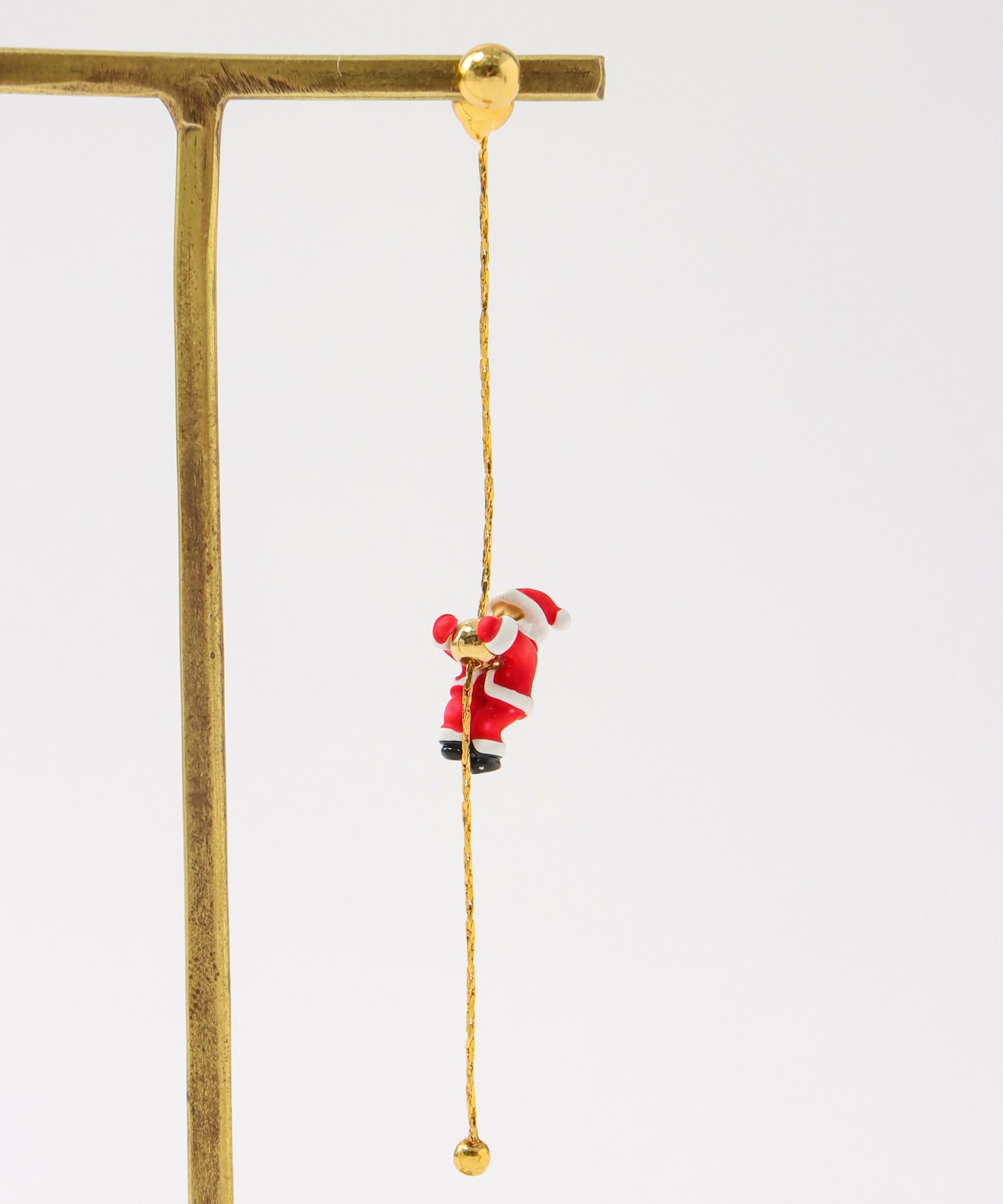 サンタクロース×ツリーアシメピアス