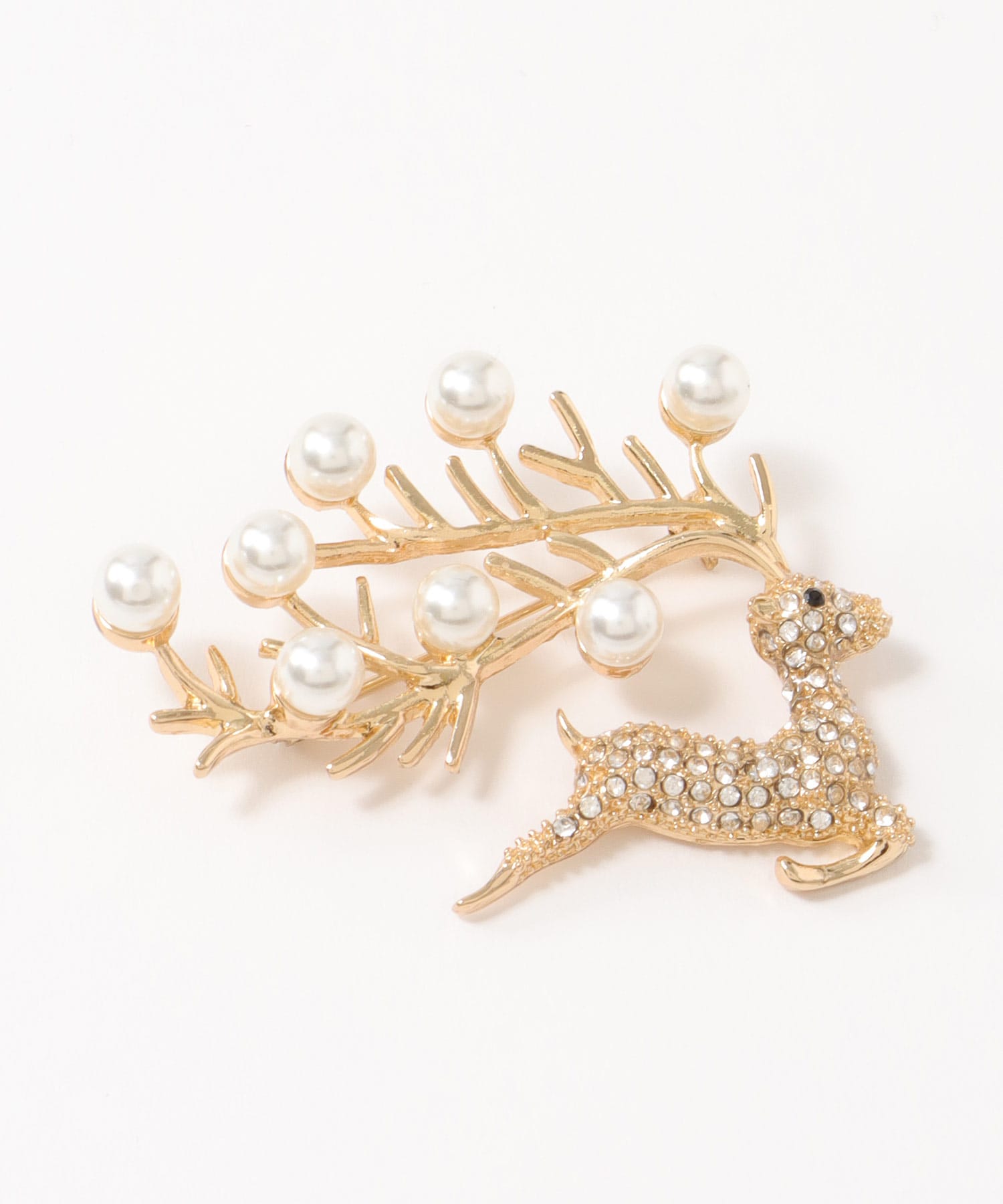 トナカイブローチ